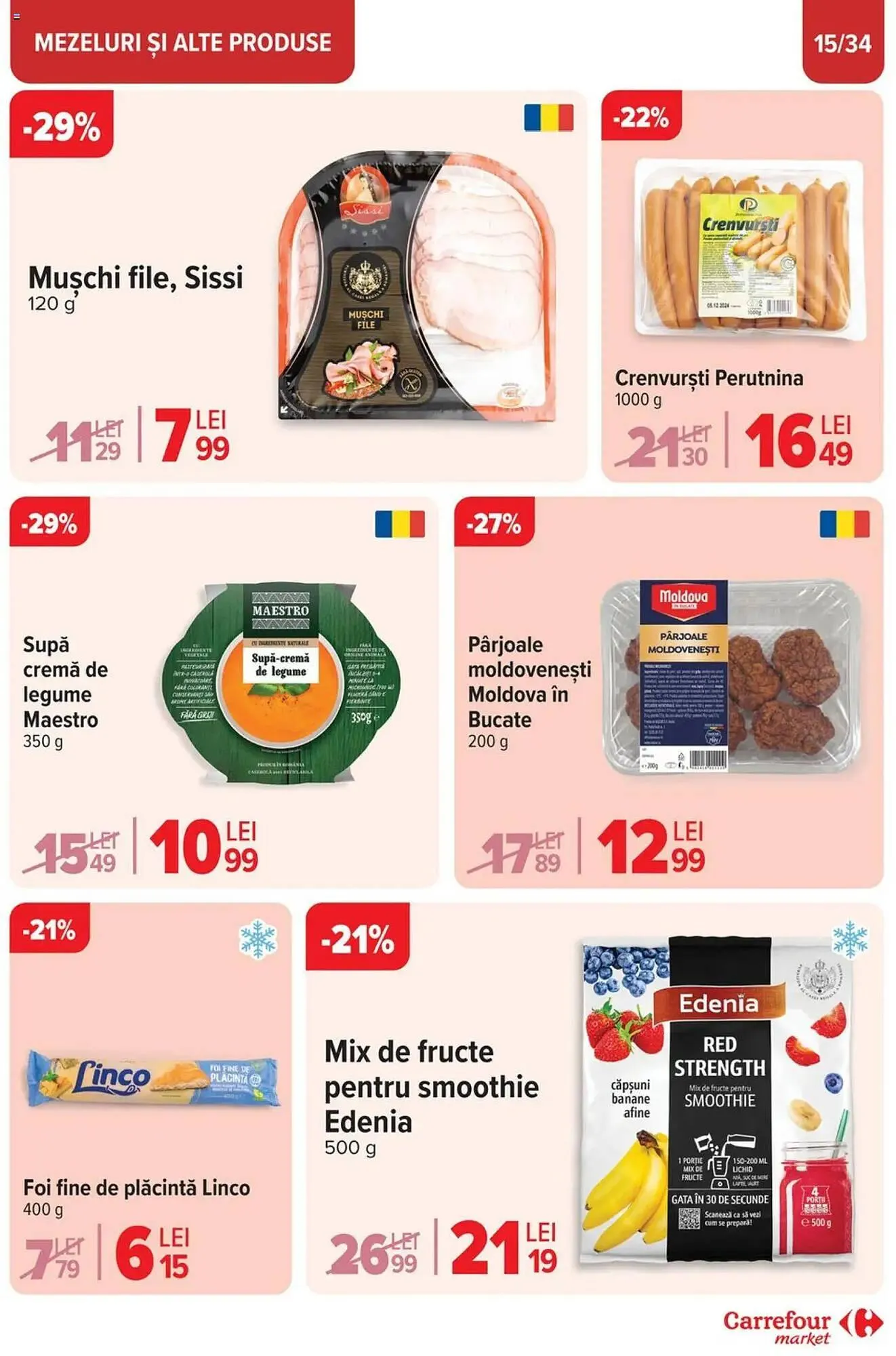 Catalog Catalog Carrefour Market de la 23 aprilie până la 6 mai 2025 - Revista Pagina 15