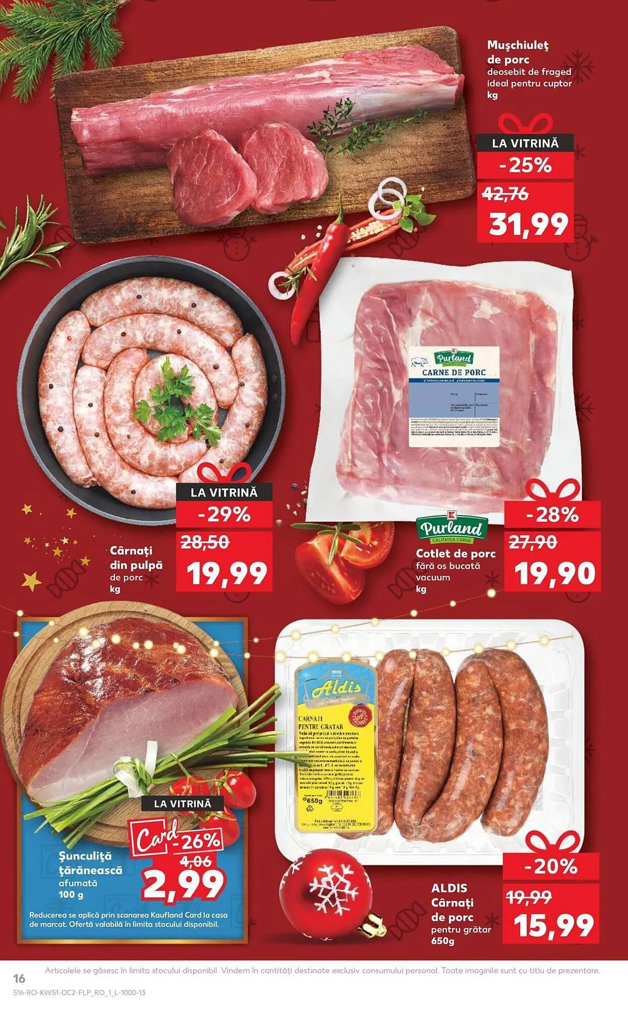 Catalog Catalog Kaufland de la 17 decembrie până la 23 decembrie 2025 - Revista Pagina 16