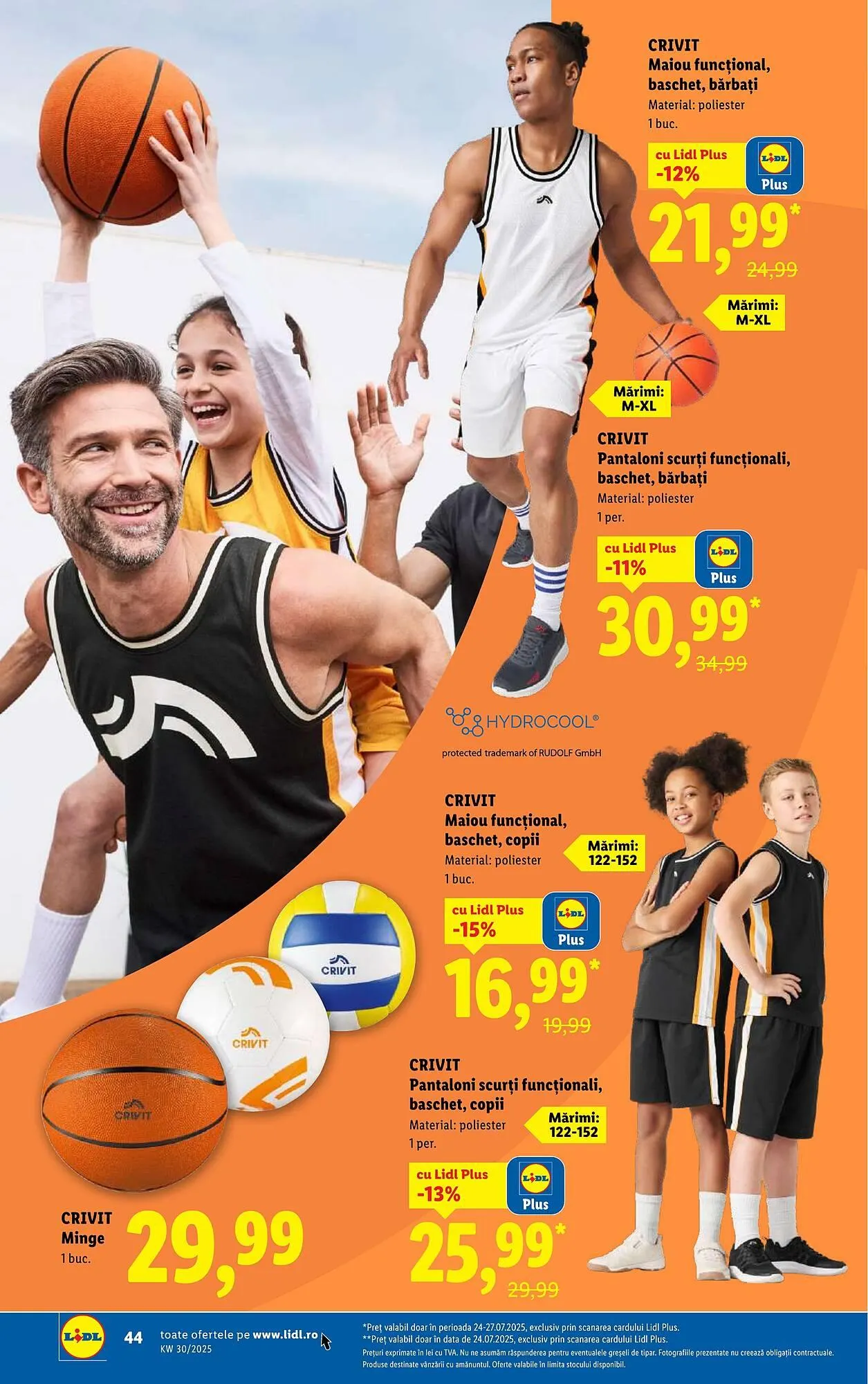 Catalog Catalog Lidl de la 21 iulie până la 27 iulie 2025 - Revista Pagina 44