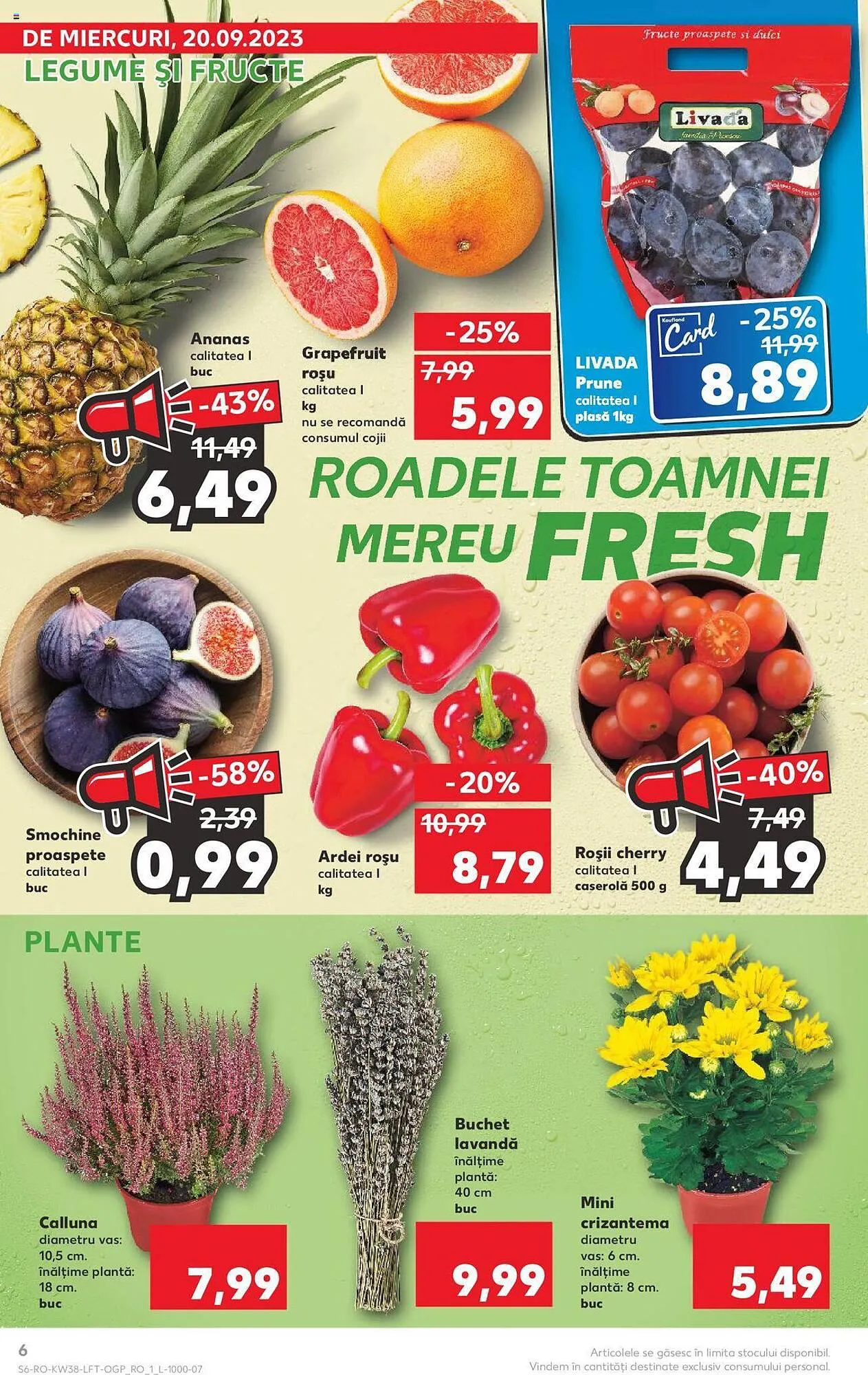 Catalog Kaufland catalog de la 20 septembrie până la 26 septembrie 2023 - Revista Pagina 6
