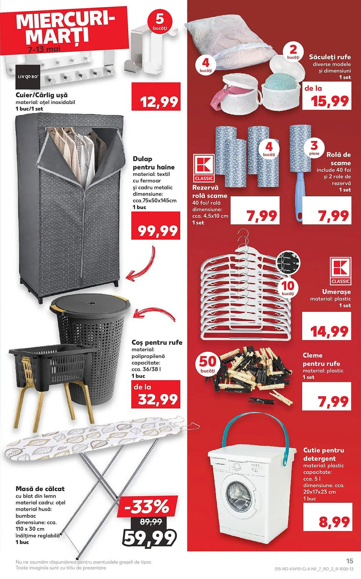 Catalog Catalog Kaufland de la 7 mai până la 13 mai 2025 - Revista Pagina 15