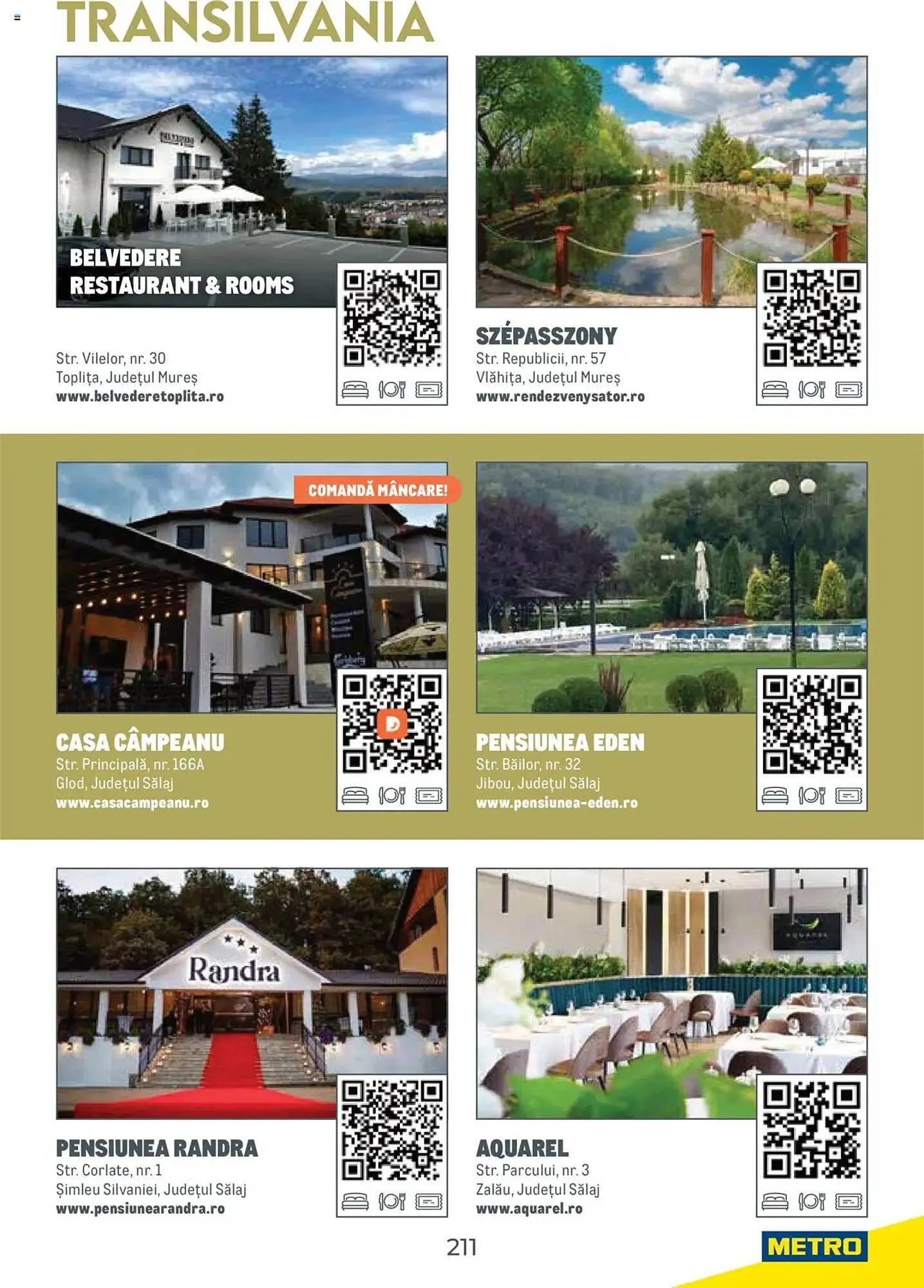 Catalog Catalog Metro de la 31 iulie până la 31 decembrie 2026 - Revista Pagina 211