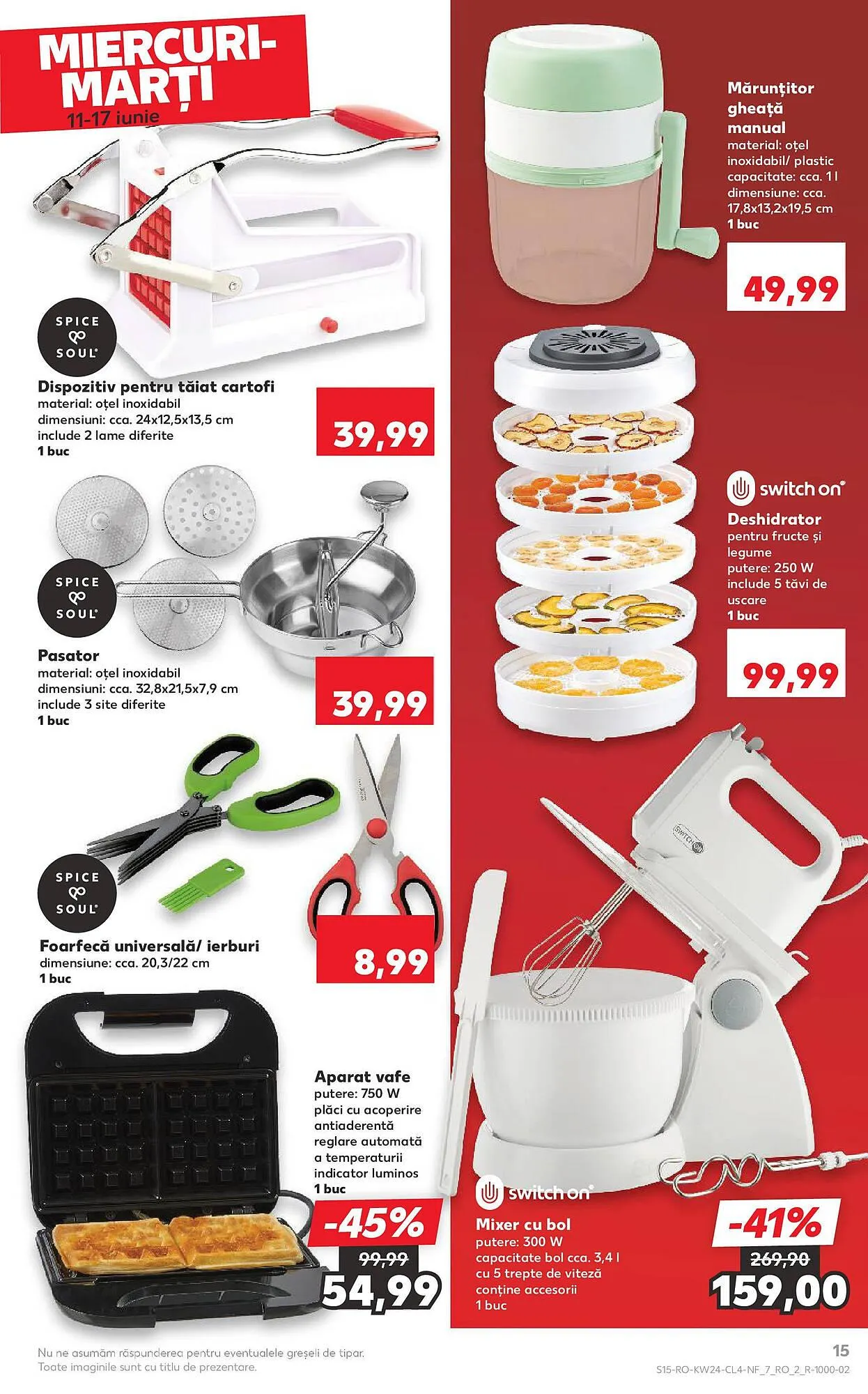 Catalog Catalog Kaufland de la 11 iunie până la 17 iunie 2025 - Revista Pagina 15