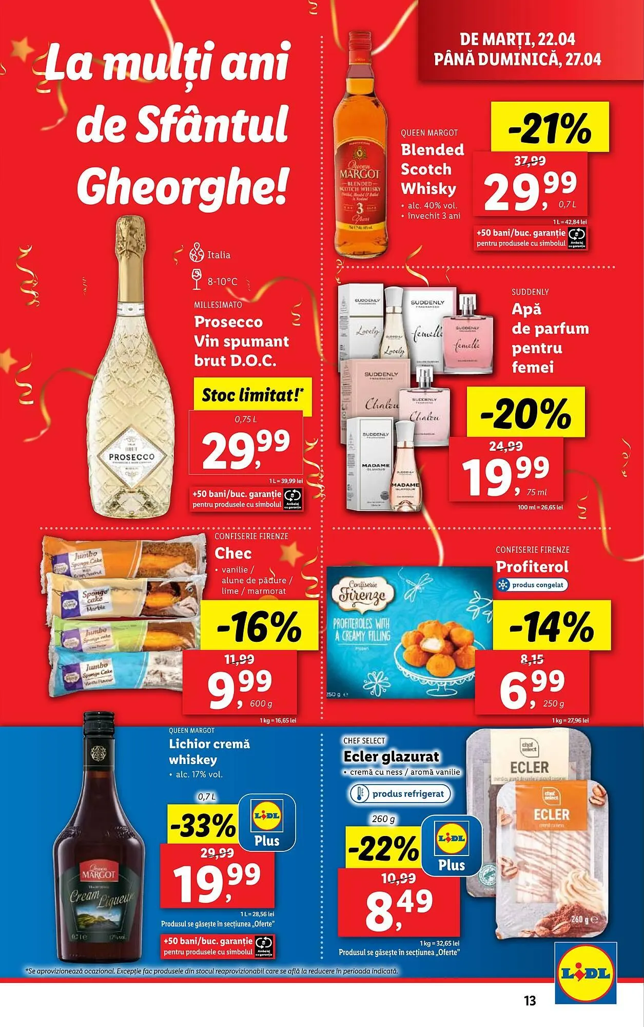 Catalog Catalog Lidl de la 22 aprilie până la 27 aprilie 2025 - Revista Pagina 13