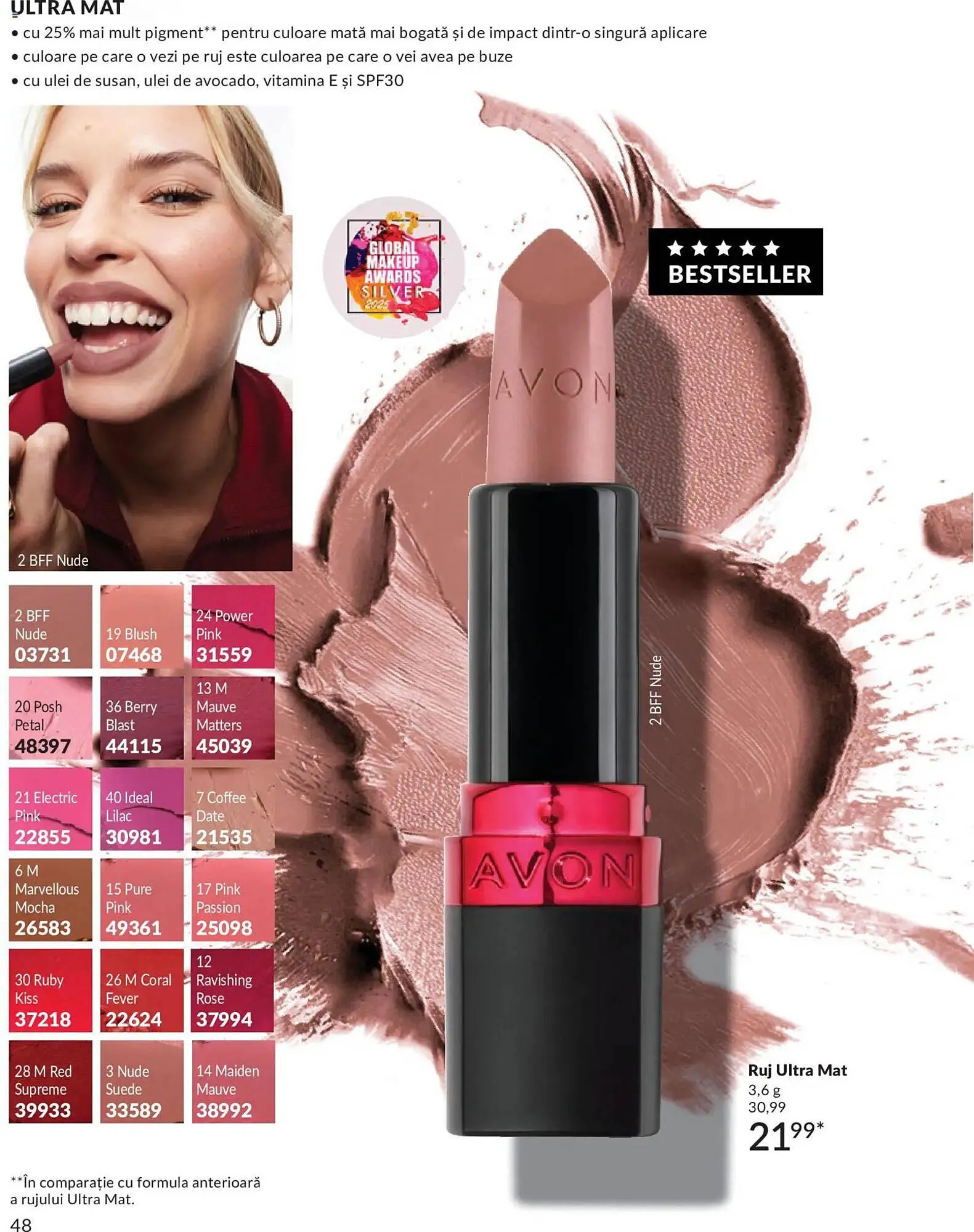 Catalog Catalog Avon de la 30 aprilie până la 31 mai 2026 - Revista Pagina 50