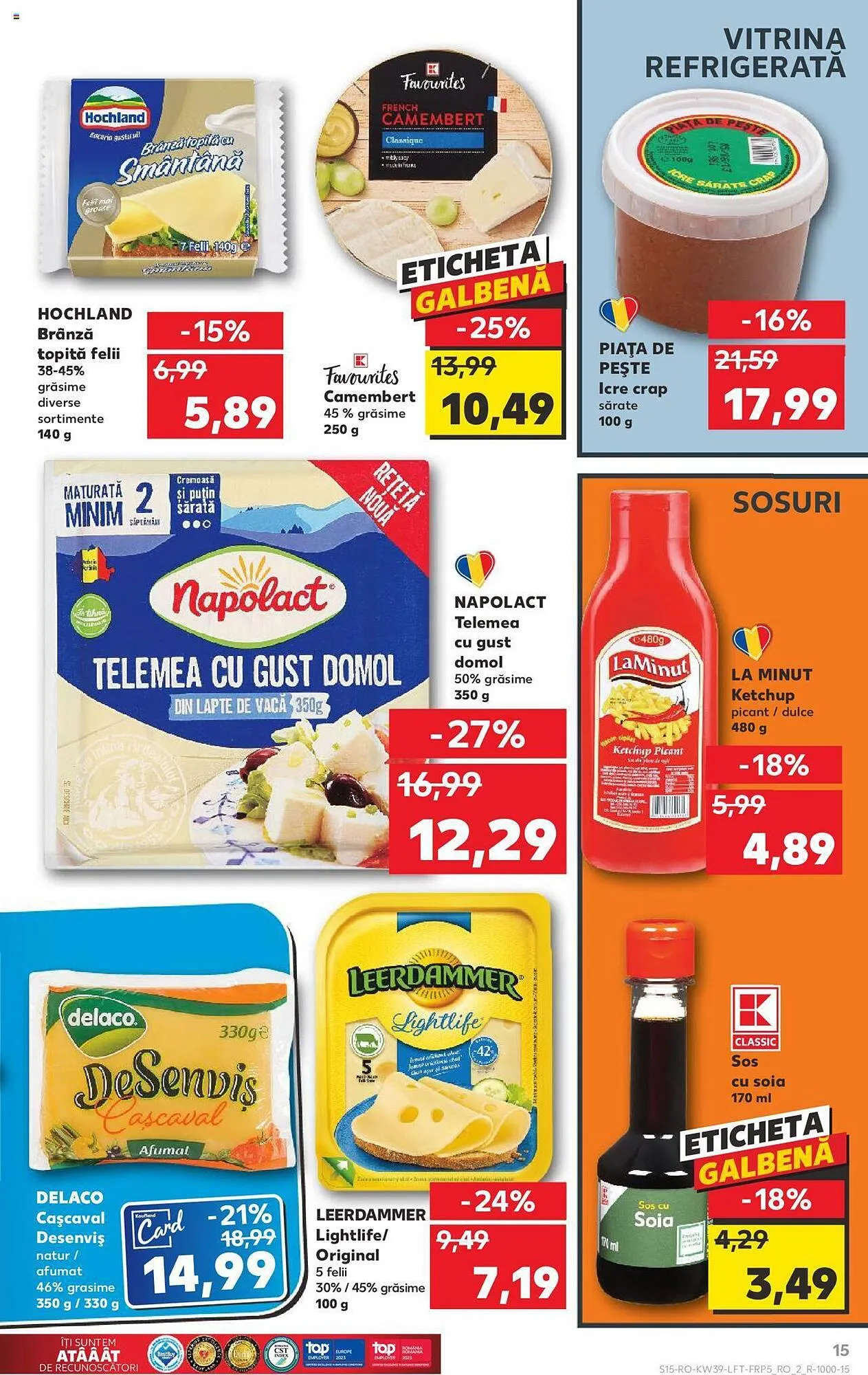 Catalog Kaufland catalog de la 27 septembrie până la 3 octombrie 2023 - Revista Pagina 15