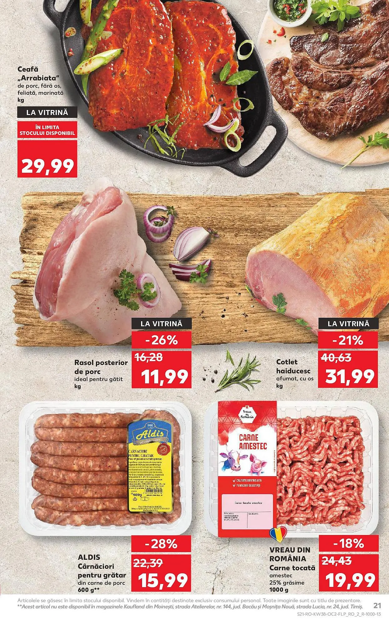 Catalog Catalog Kaufland de la 17 septembrie până la 23 septembrie 2025 - Revista Pagina 21