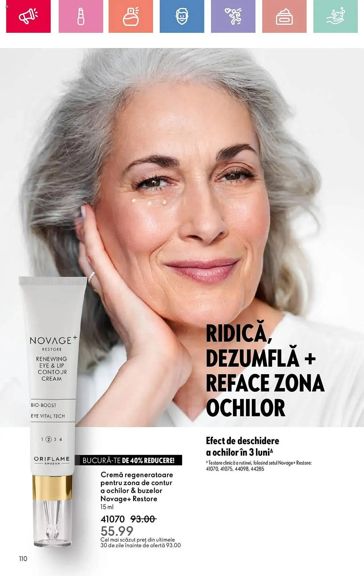 Catalog Catalog Oriflame de la 26 iulie până la 19 august 2025 - Revista Pagina 110