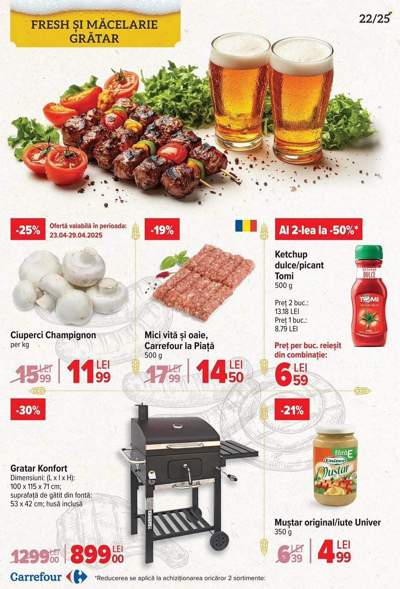 Catalog Catalog Carrefour de la 23 aprilie până la 6 mai 2025 - Revista Pagina 22