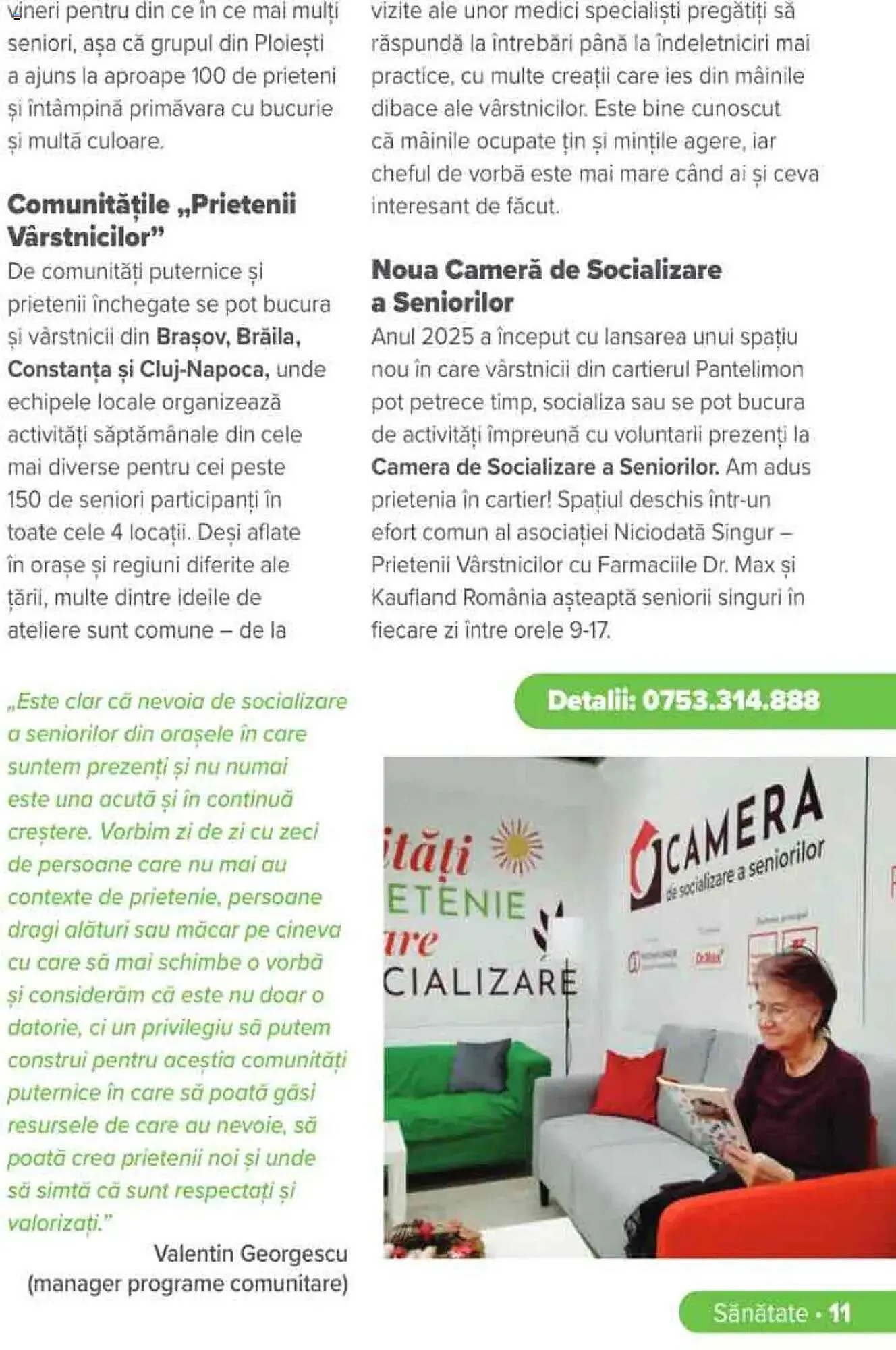 Catalog Catalog Dr.Max de la 1 martie până la 31 mai 2025 - Revista Pagina 11