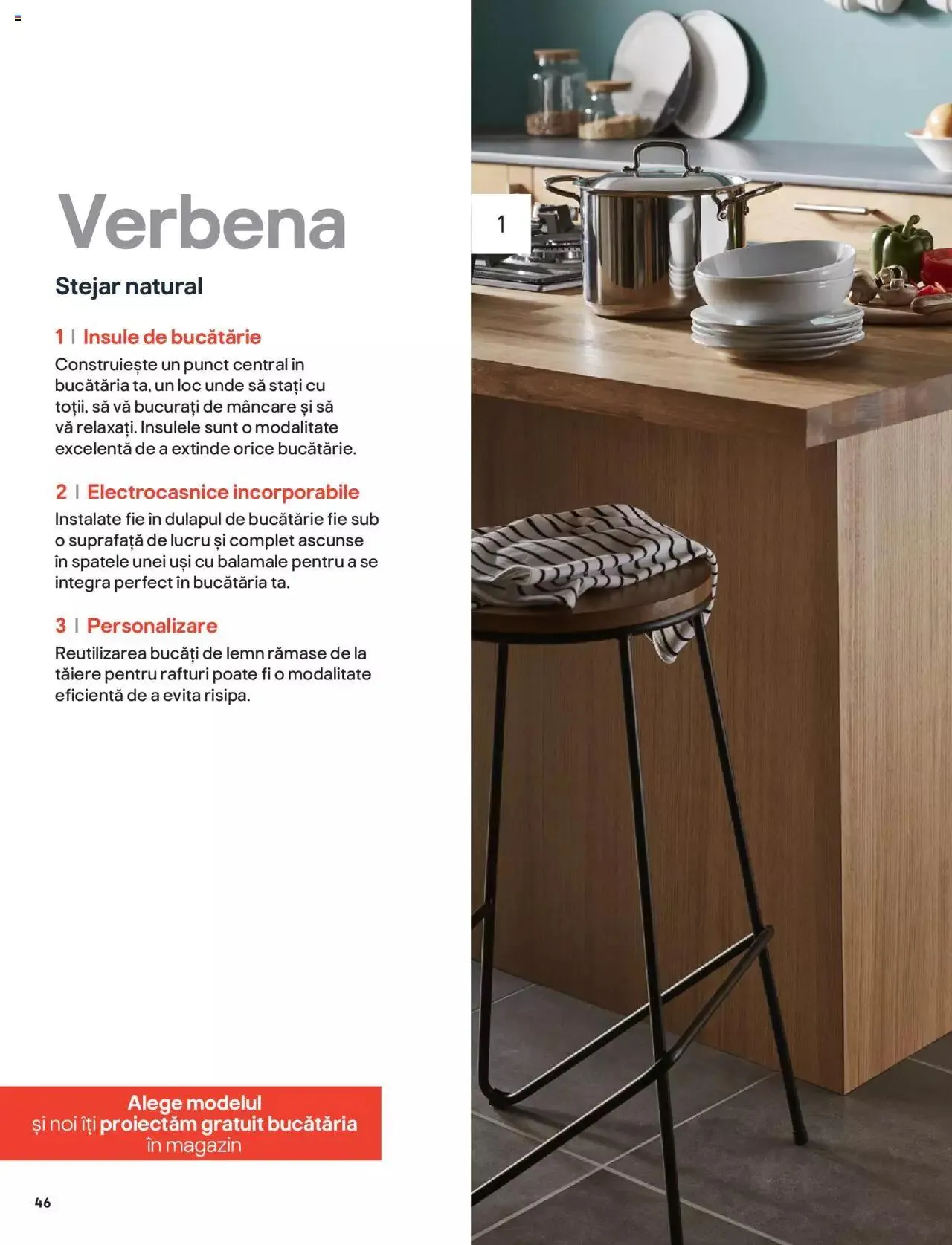 Catalog Brico Depot catalog - Bucătării modulare de la 1 ianuarie până la 31 decembrie 2023 - Revista Pagina 46