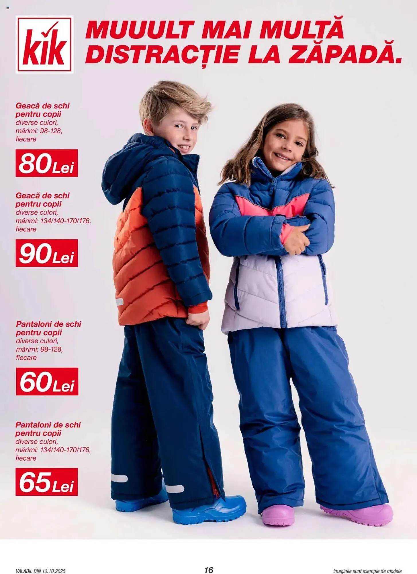 Catalog Catalog Kik de la 12 octombrie până la 7 noiembrie 2025 - Revista Pagina 16