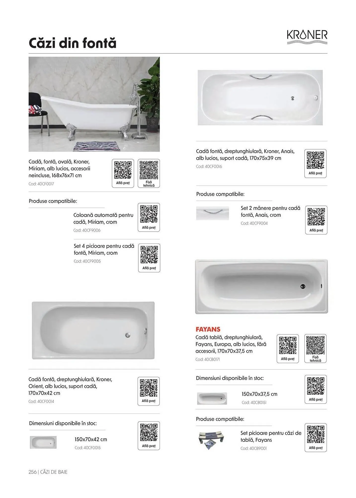 Catalog Catalog Romstal de la 1 aprilie până la 31 decembrie 2026 - Revista Pagina 256