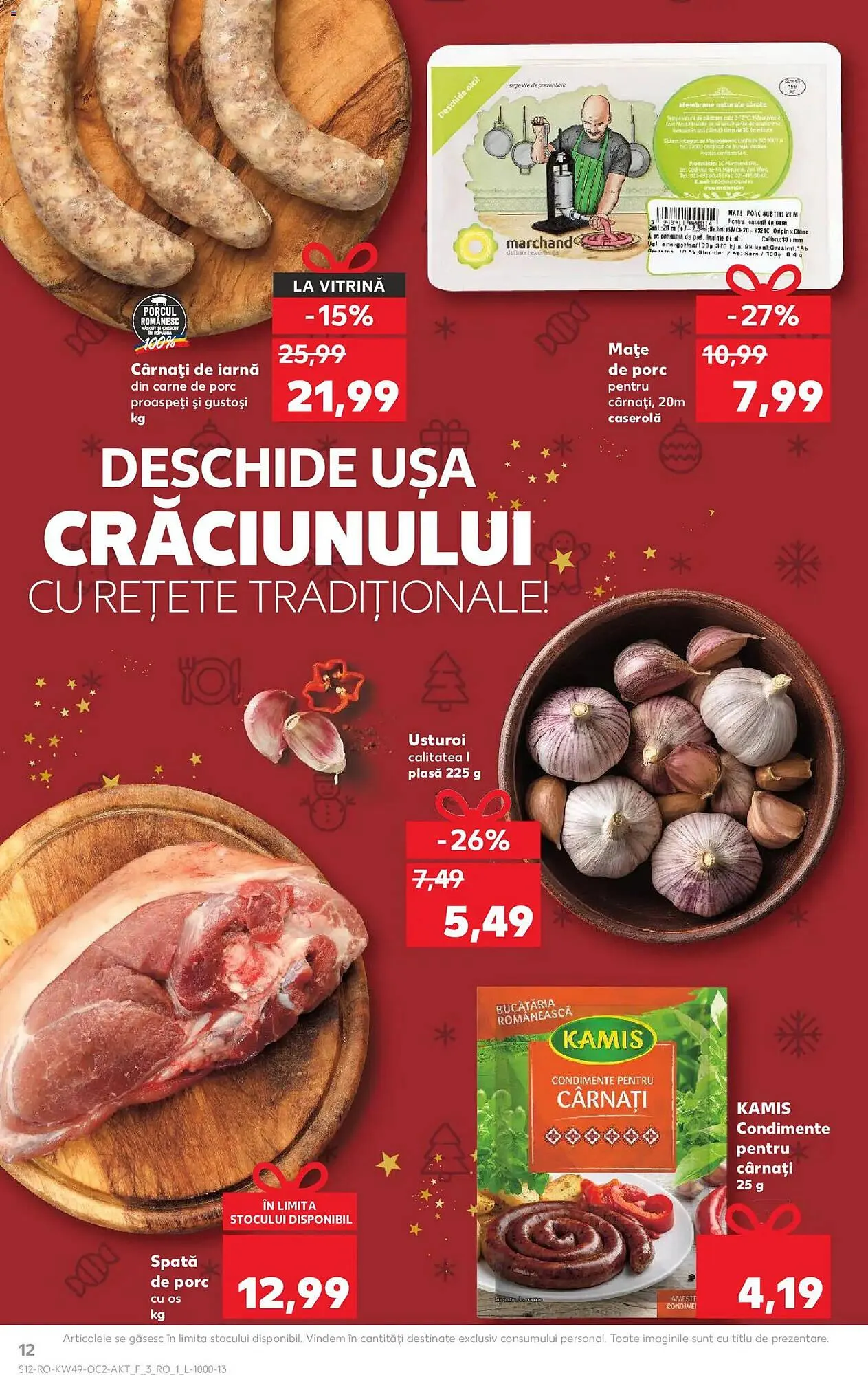 Catalog Catalog Kaufland de la 3 decembrie până la 9 decembrie 2025 - Revista Pagina 12