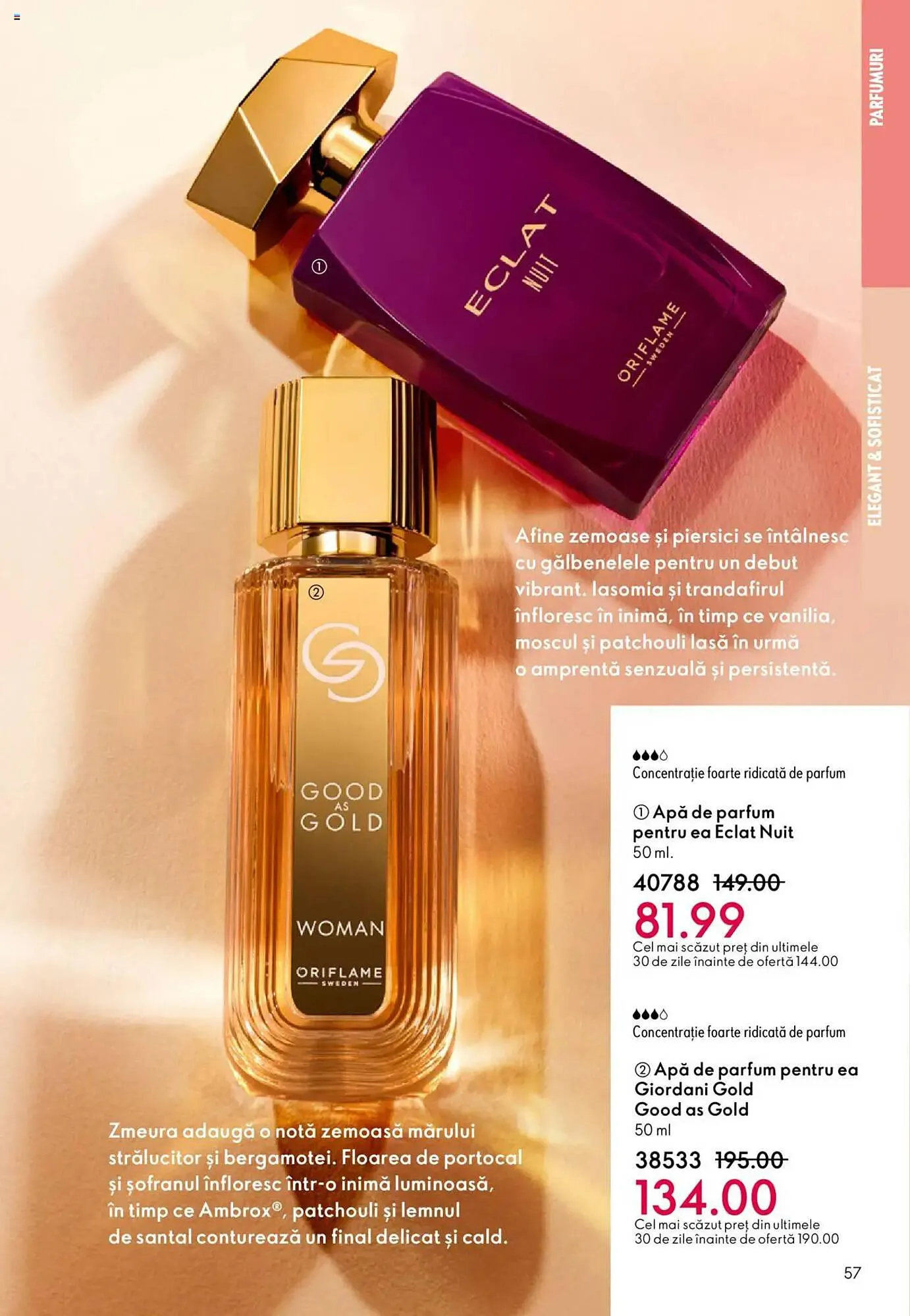Catalog Catalog Oriflame de la 30 septembrie până la 21 octombrie 2025 - Revista Pagina 57