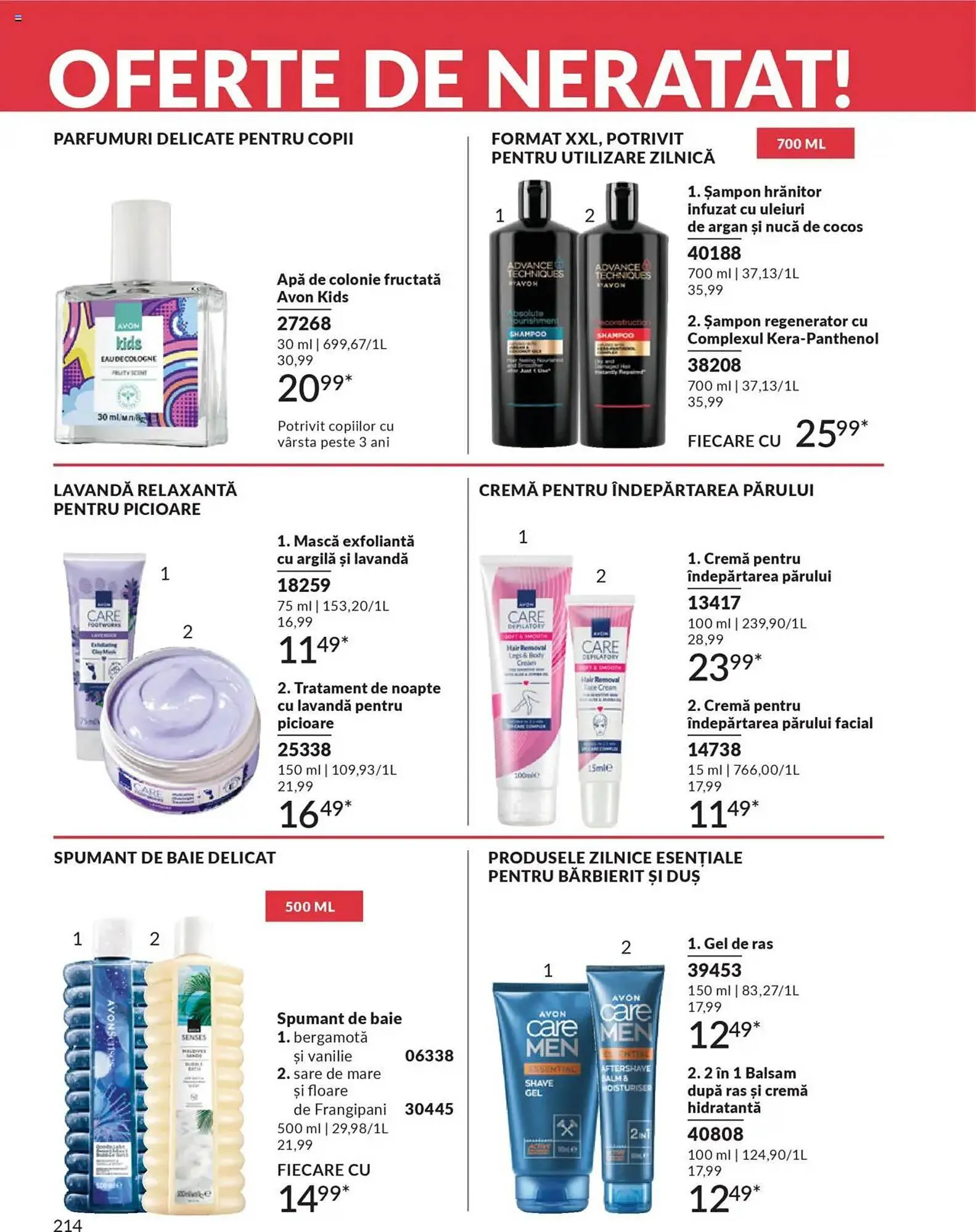 Catalog Catalog Avon de la 30 septembrie până la 31 octombrie 2025 - Revista Pagina 216