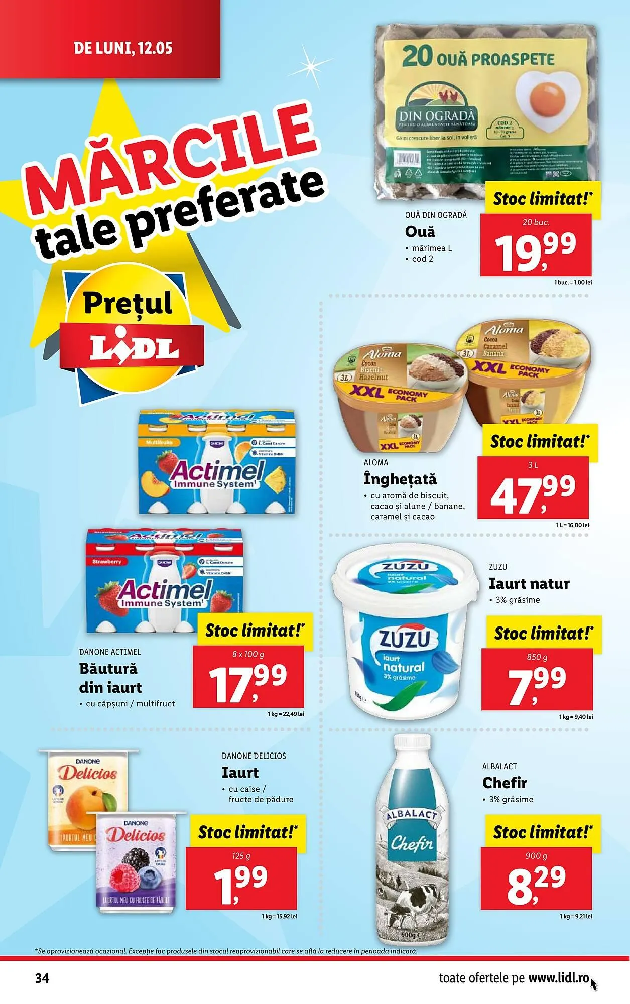 Catalog Catalog Lidl de la 12 mai până la 18 mai 2025 - Revista Pagina 34