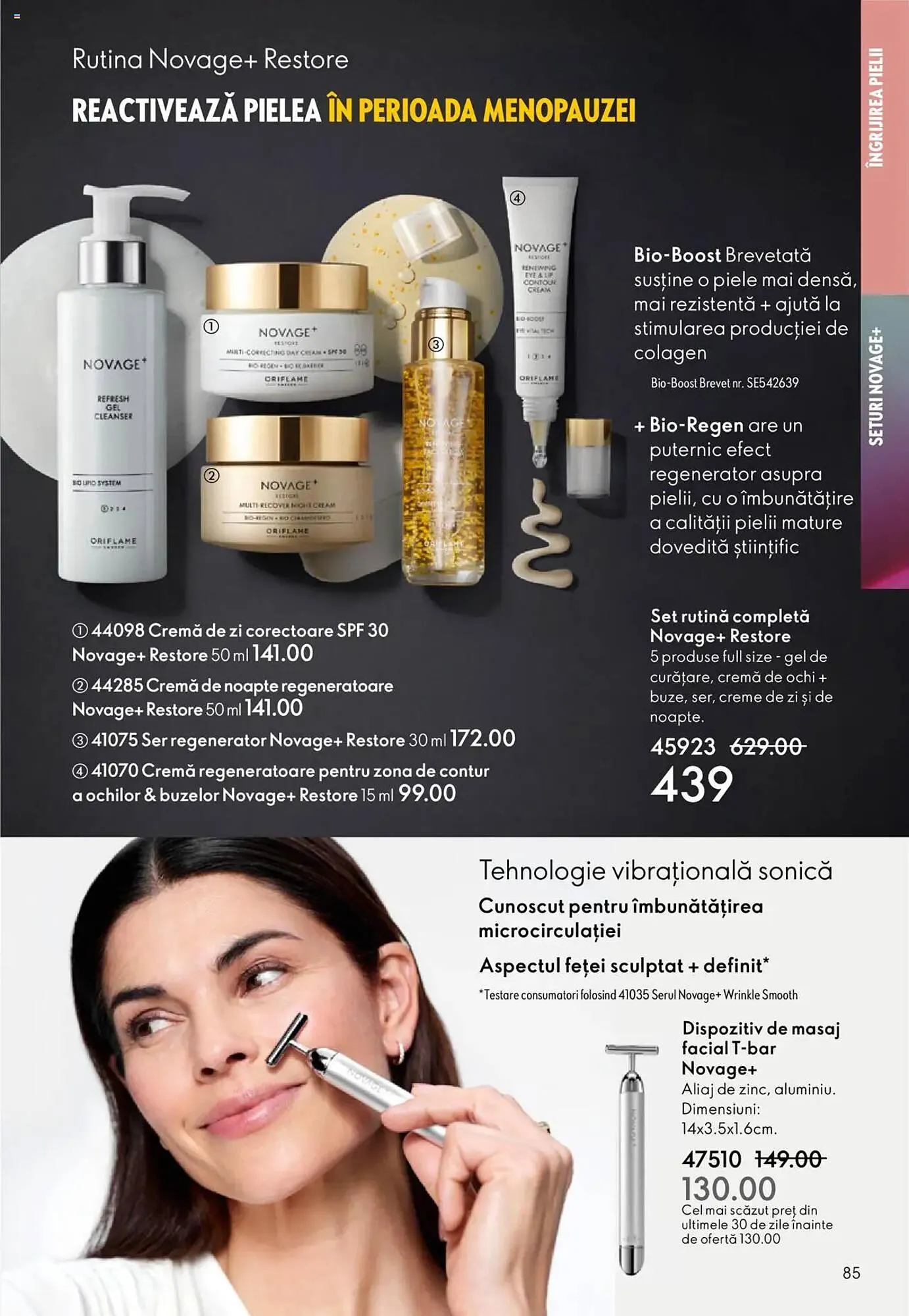 Catalog Catalog Oriflame de la 22 octombrie până la 11 noiembrie 2025 - Revista Pagina 85