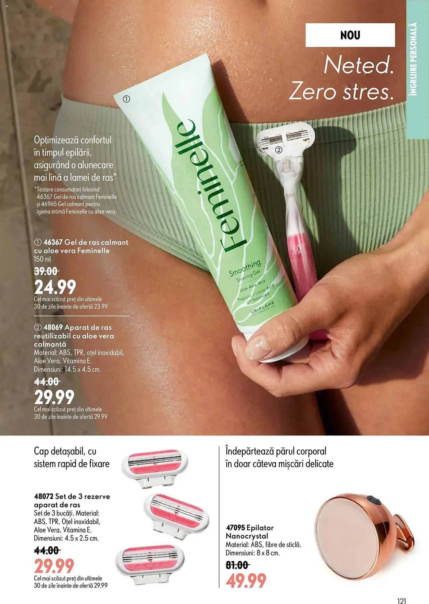 Catalog Catalog Oriflame de la 17 iunie până la 7 iulie 2026 - Revista Pagina 121