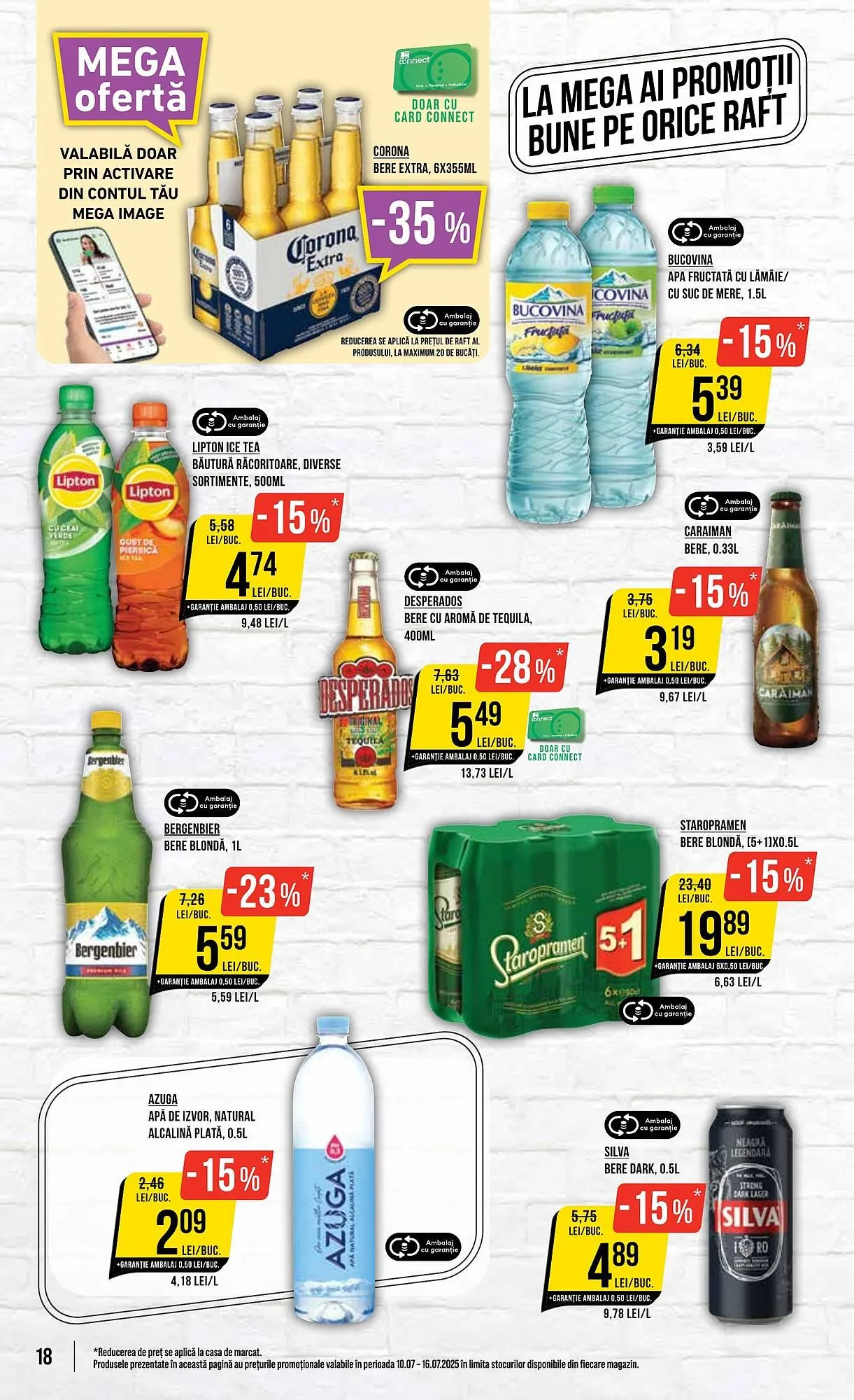 Catalog Catalog Mega Image de la 10 iulie până la 16 iulie 2025 - Revista Pagina 18