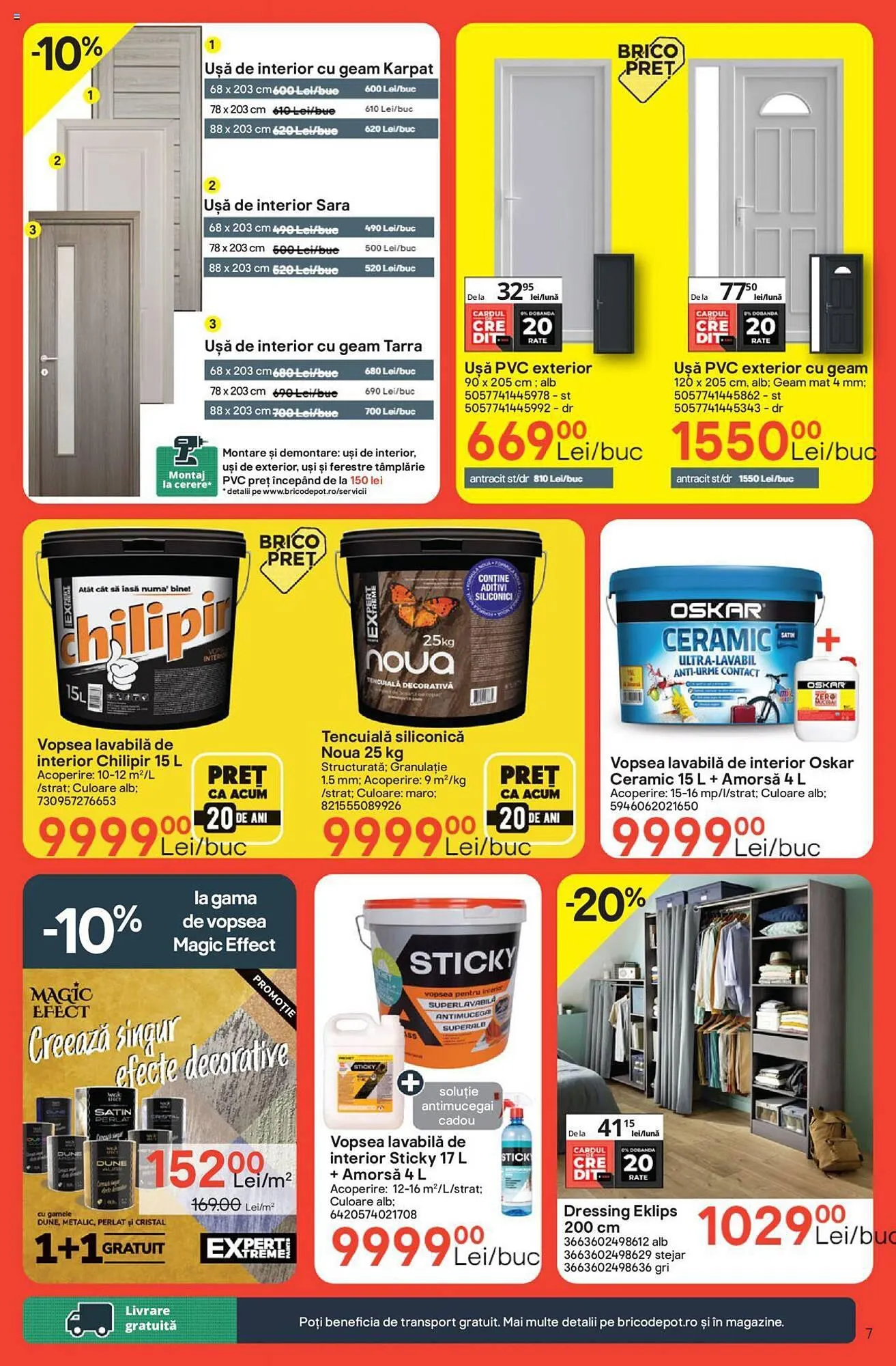 Catalog Brico Depôt catalog de la 14 septembrie până la 27 septembrie 2023 - Revista Pagina 7