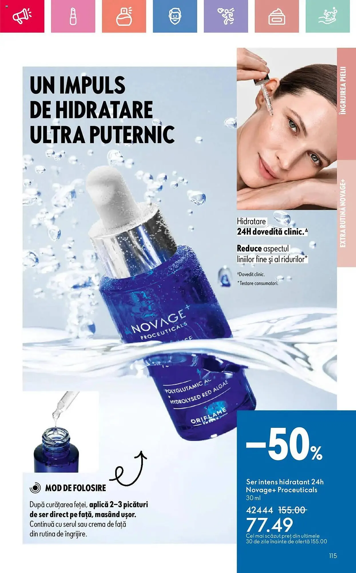 Catalog Catalog Oriflame de la 26 iulie până la 19 august 2025 - Revista Pagina 115