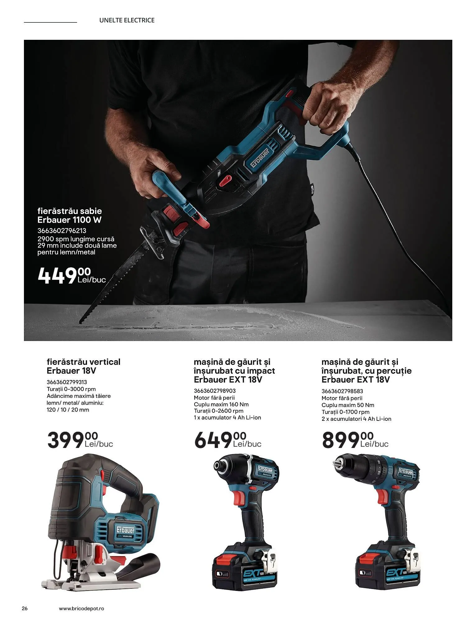 Catalog Catalog Brico Depôt de la 23 mai până la 31 octombrie 2025 - Revista Pagina 26