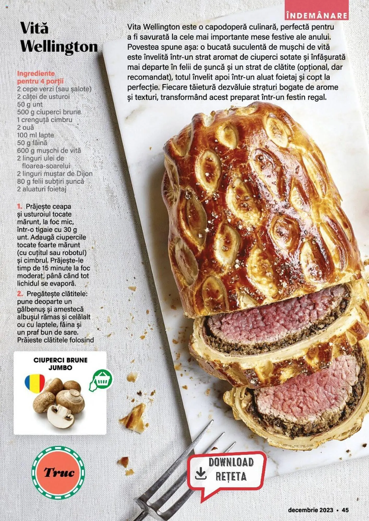 Catalog Mega Image catalog de la 30 noiembrie până la 3 ianuarie 2024 - Revista Pagina 45