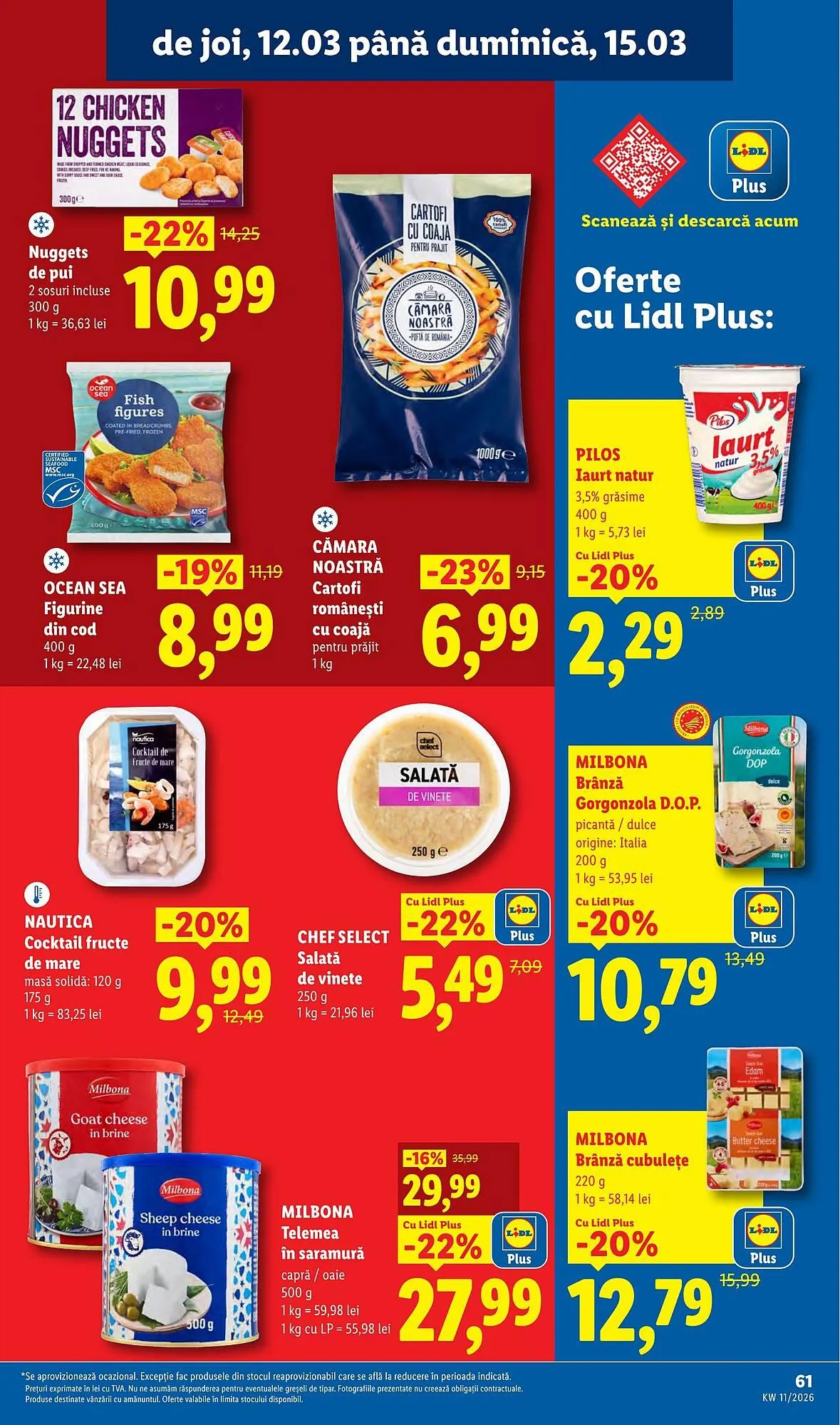 Catalog Catalog Lidl de la 9 martie până la 15 martie 2026 - Revista Pagina 61