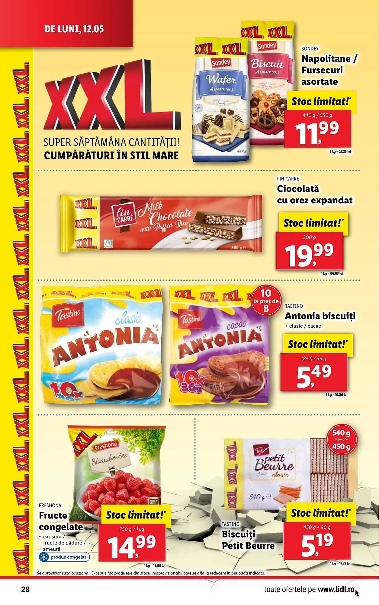 Catalog Catalog Lidl de la 12 mai până la 18 mai 2025 - Revista Pagina 28