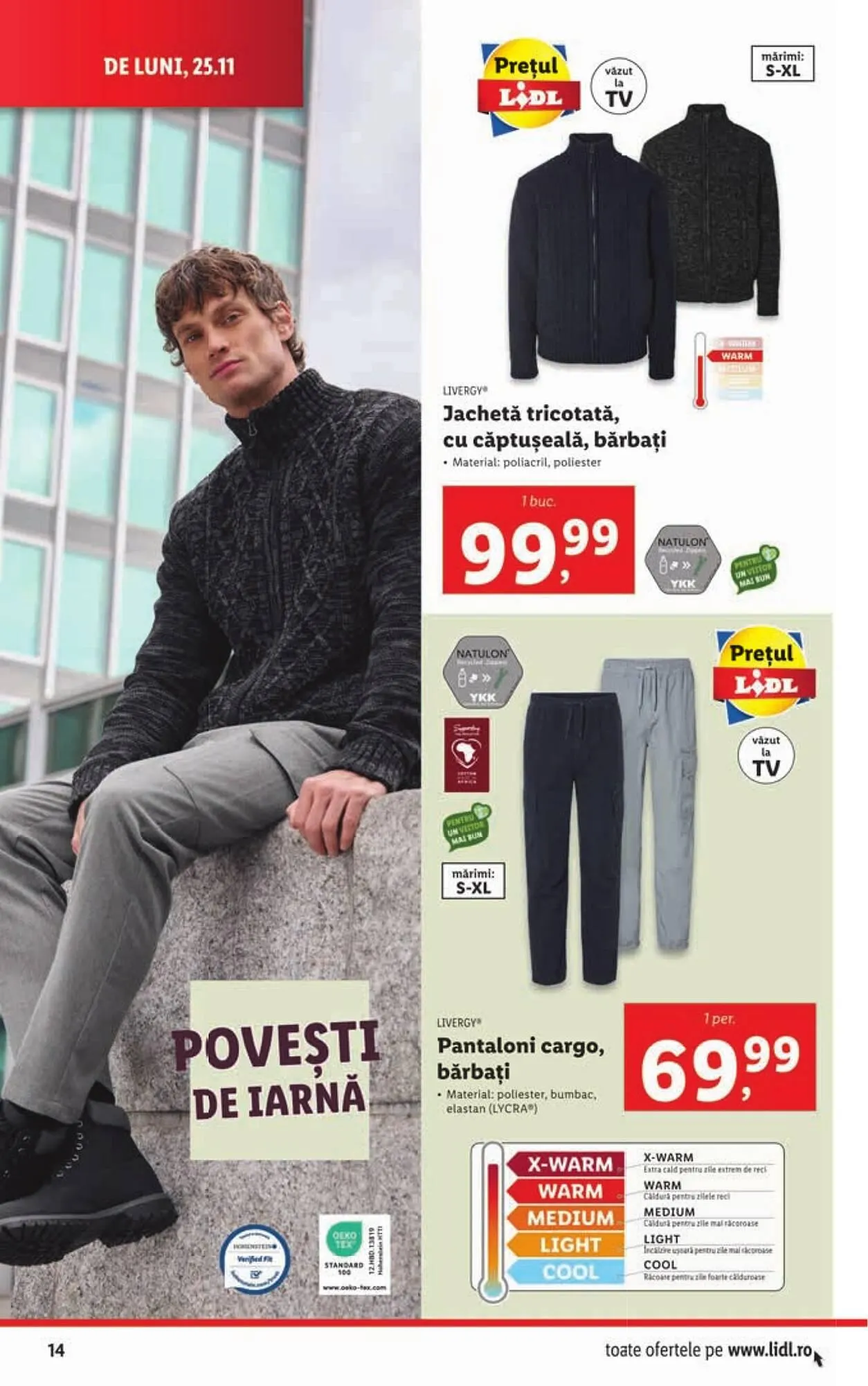 Catalog Catalog Lidl de la 25 noiembrie până la 1 decembrie 2024 - Revista Pagina 14