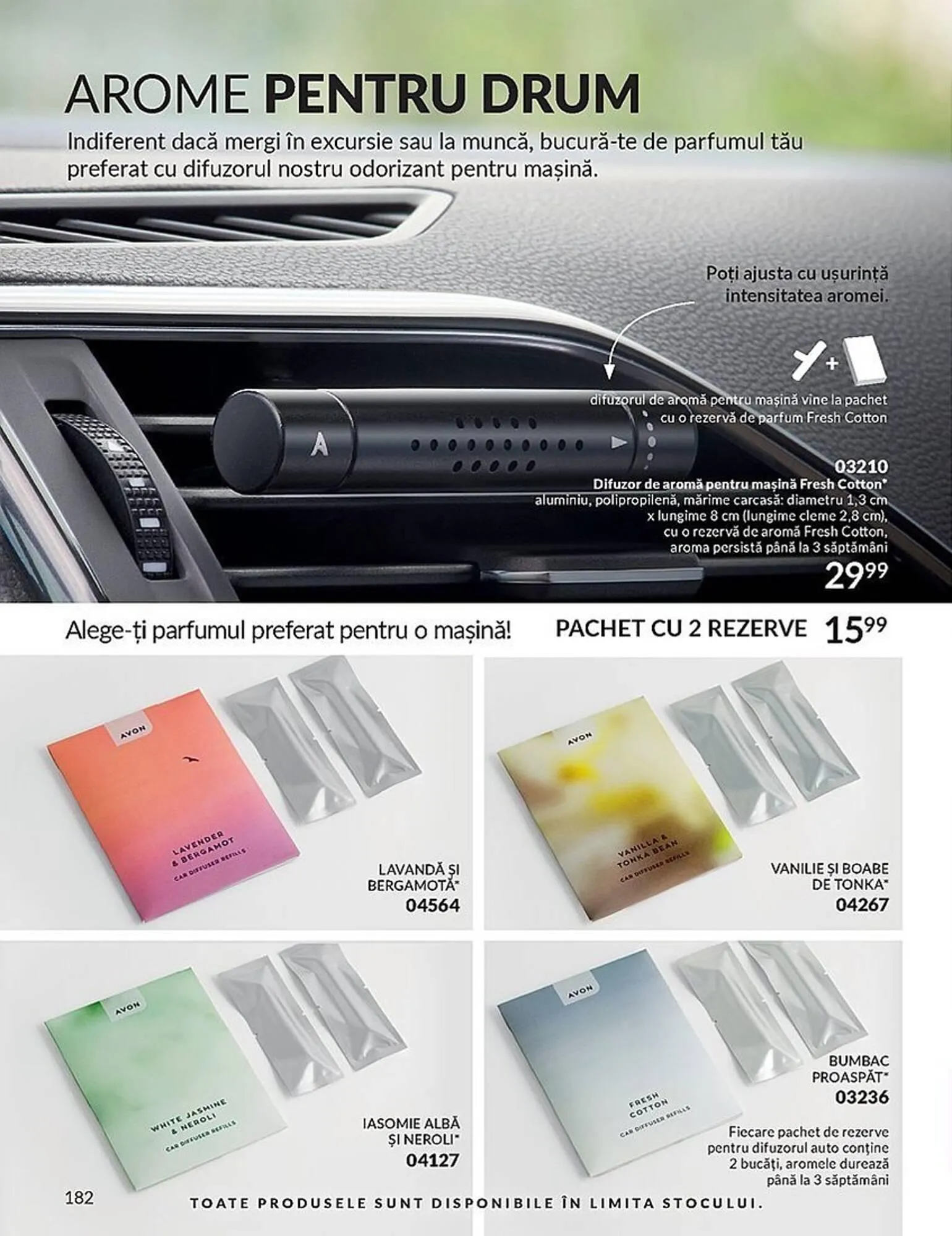 Catalog Avon catalog de la 1 septembrie până la 30 septembrie 2023 - Revista Pagina 182