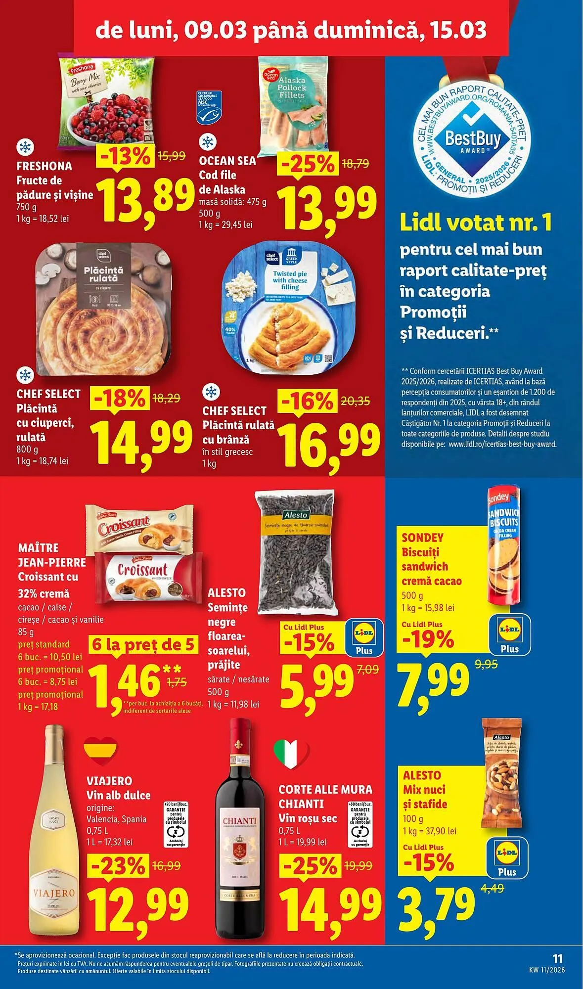 Catalog Catalog Lidl de la 9 martie până la 15 martie 2026 - Revista Pagina 11