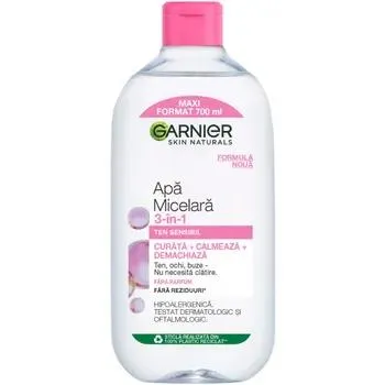Apa micelara pentru ten sensibil Skin Naturals, 700ml, Garnier