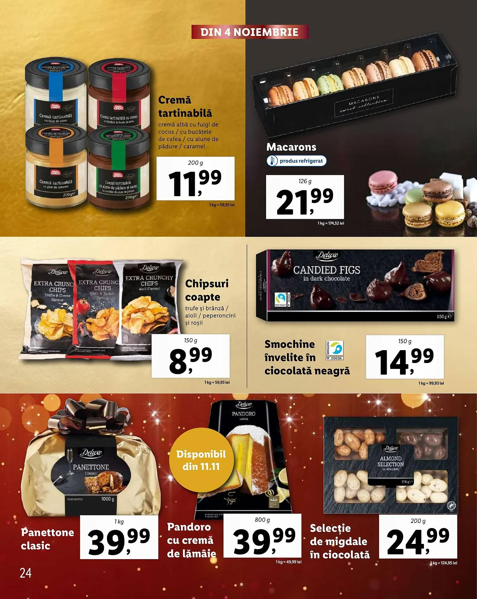 Catalog Catalog Lidl de la 28 octombrie până la 31 decembrie 2024 - Revista Pagina 24