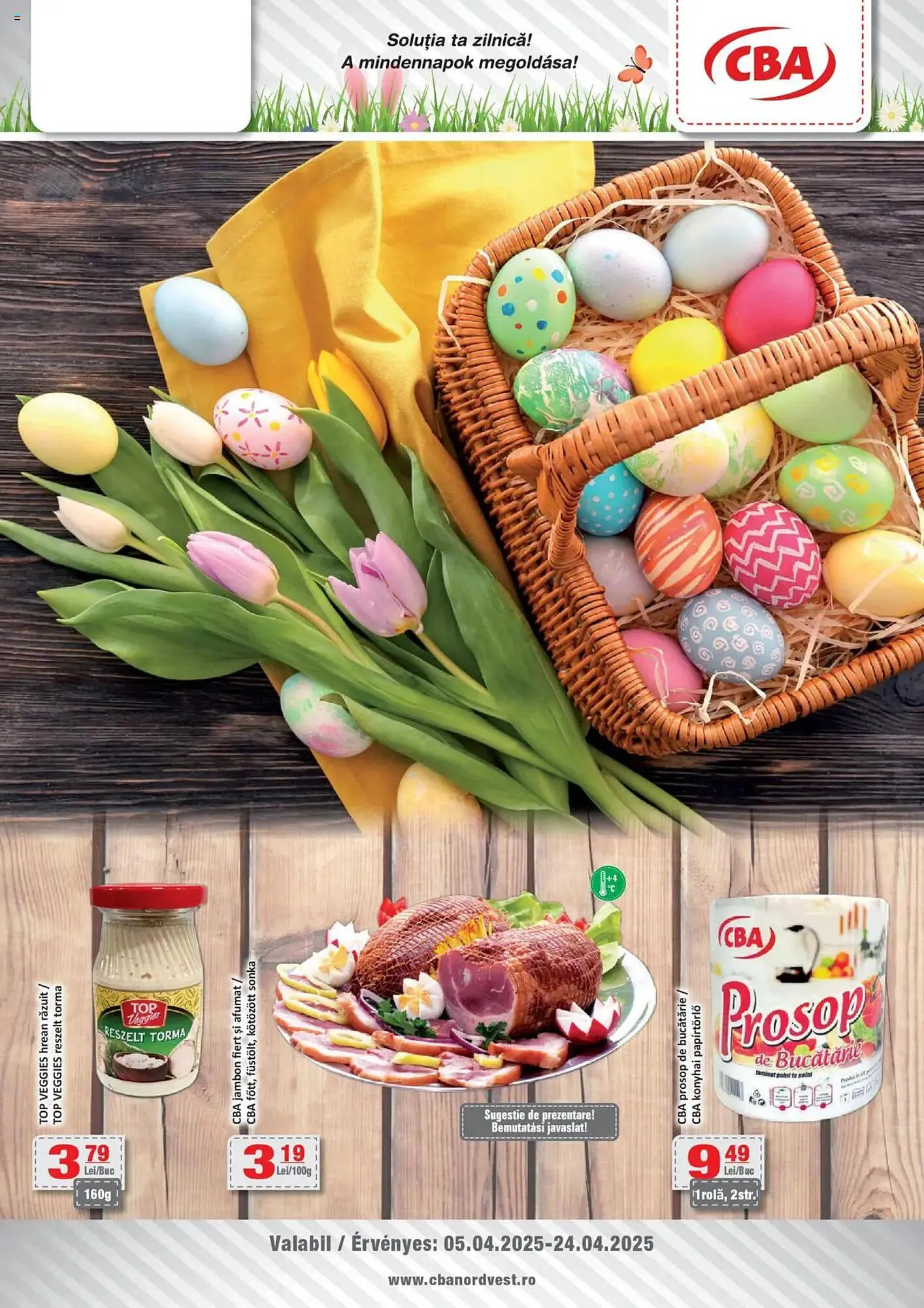 Catalog Catalog CBA de la 5 aprilie până la 24 aprilie 2025 - Revista Pagina 1