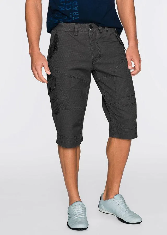 Bermude lungi, regular fit