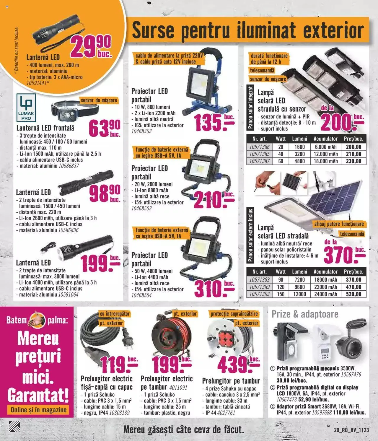 Catalog Catalog Hornbach de la 6 noiembrie până la 3 decembrie 2023 - Revista Pagina 20