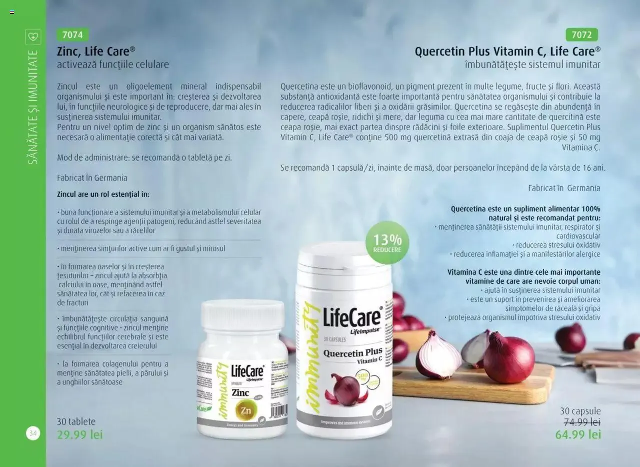 Catalog Life Care - Catalog Life Care toamna 2023 - iarna 2024 de la 1 septembrie până la 31 ianuarie 2024 - Revista Pagina 36