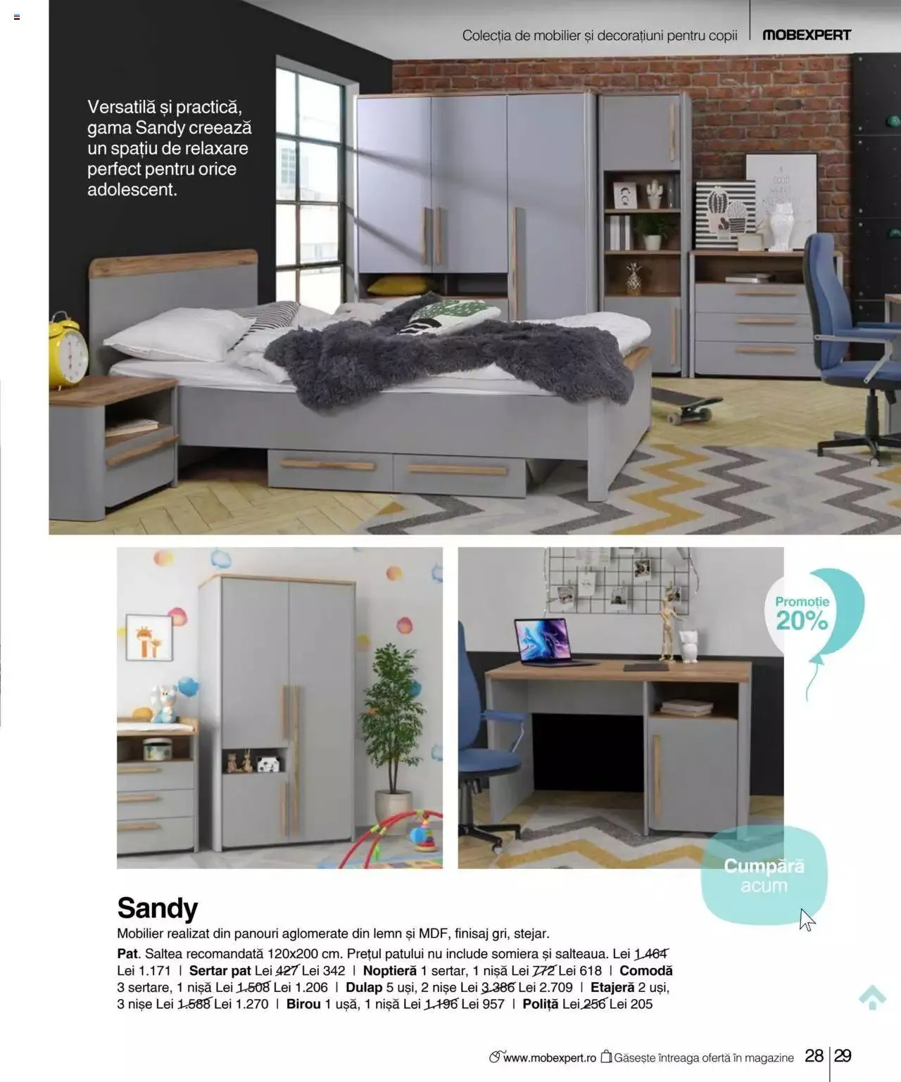 Catalog Mobexpert catalog - Kids de la 17 mai până la 31 decembrie 2023 - Revista Pagina 29