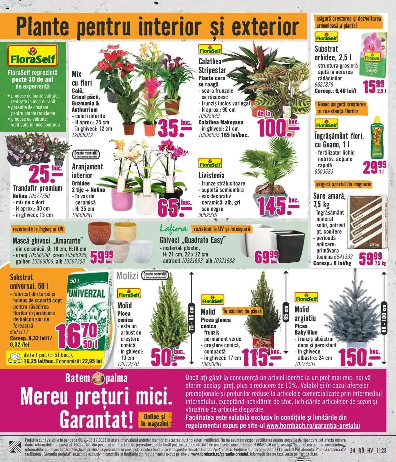 Catalog Catalog Hornbach de la 6 noiembrie până la 3 decembrie 2023 - Revista Pagina 24