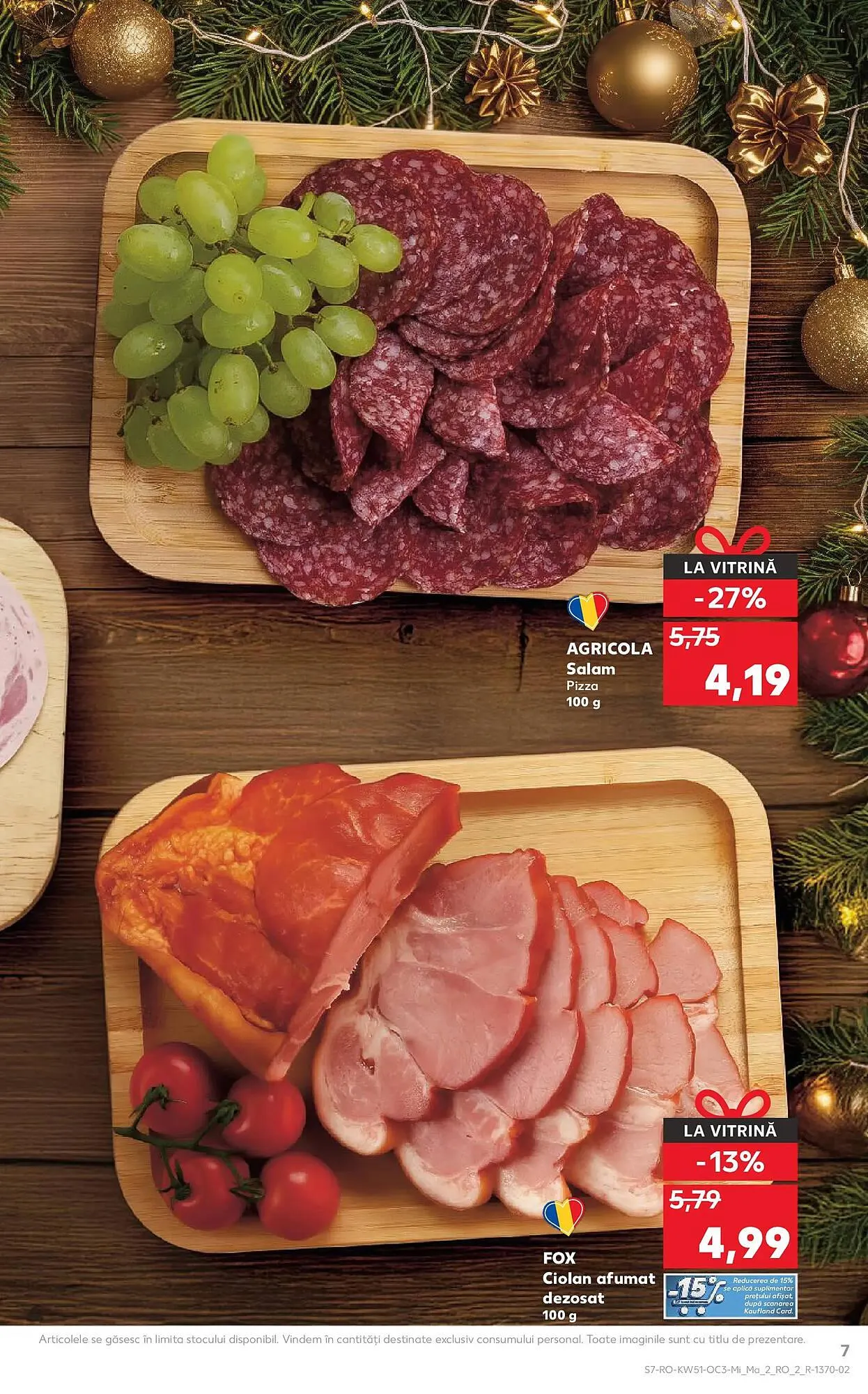 Catalog Catalog Kaufland de la 17 decembrie până la 23 decembrie 2025 - Revista Pagina 7