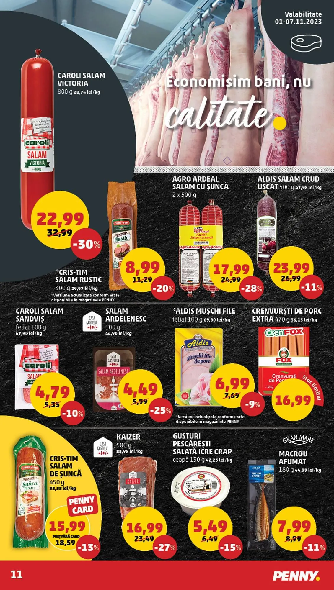 Catalog Penny catalog de la 1 octombrie până la 1 ianuarie 2024 - Revista Pagina 11