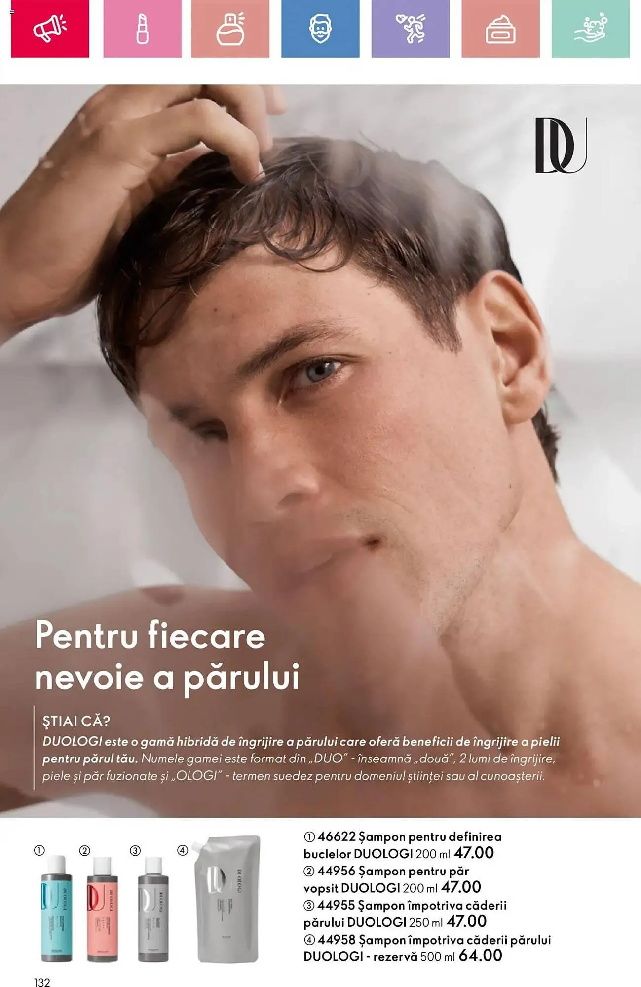 Catalog Catalog Oriflame de la 13 aprilie până la 3 mai 2025 - Revista Pagina 132