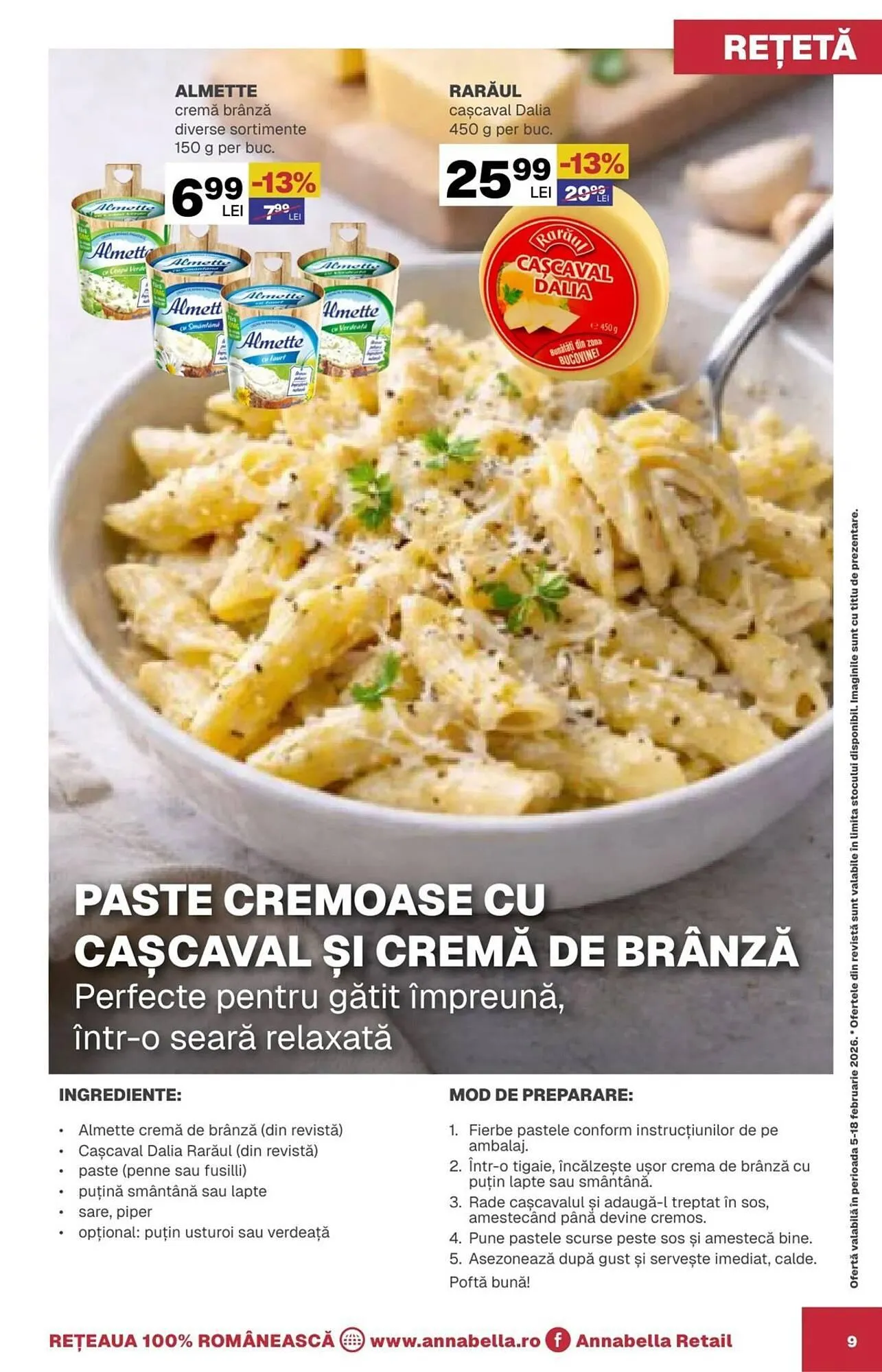 Catalog Catalog Annabella de la 5 februarie până la 18 februarie 2026 - Revista Pagina 9