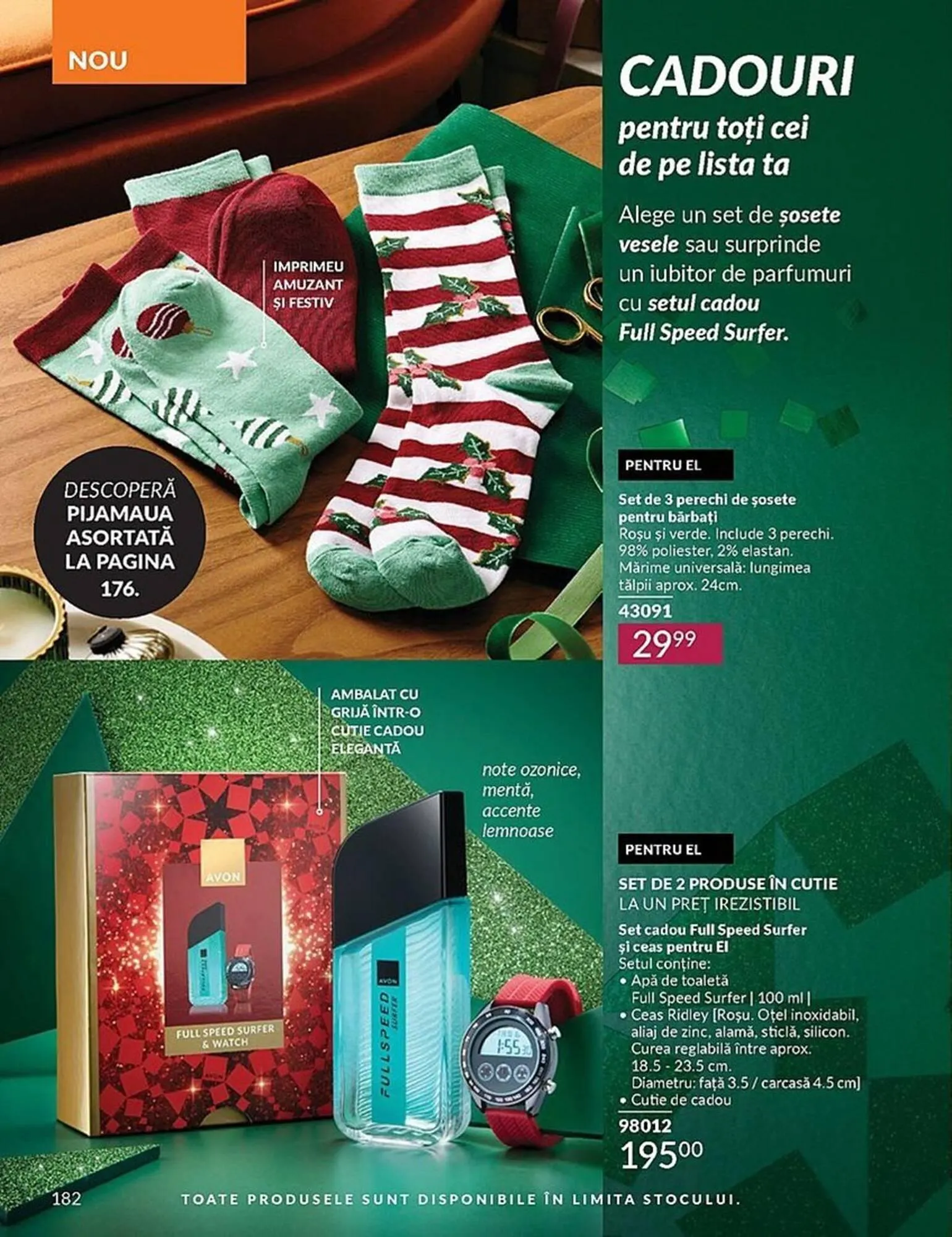Catalog Catalog Avon de la 2 decembrie până la 31 decembrie 2025 - Revista Pagina 182