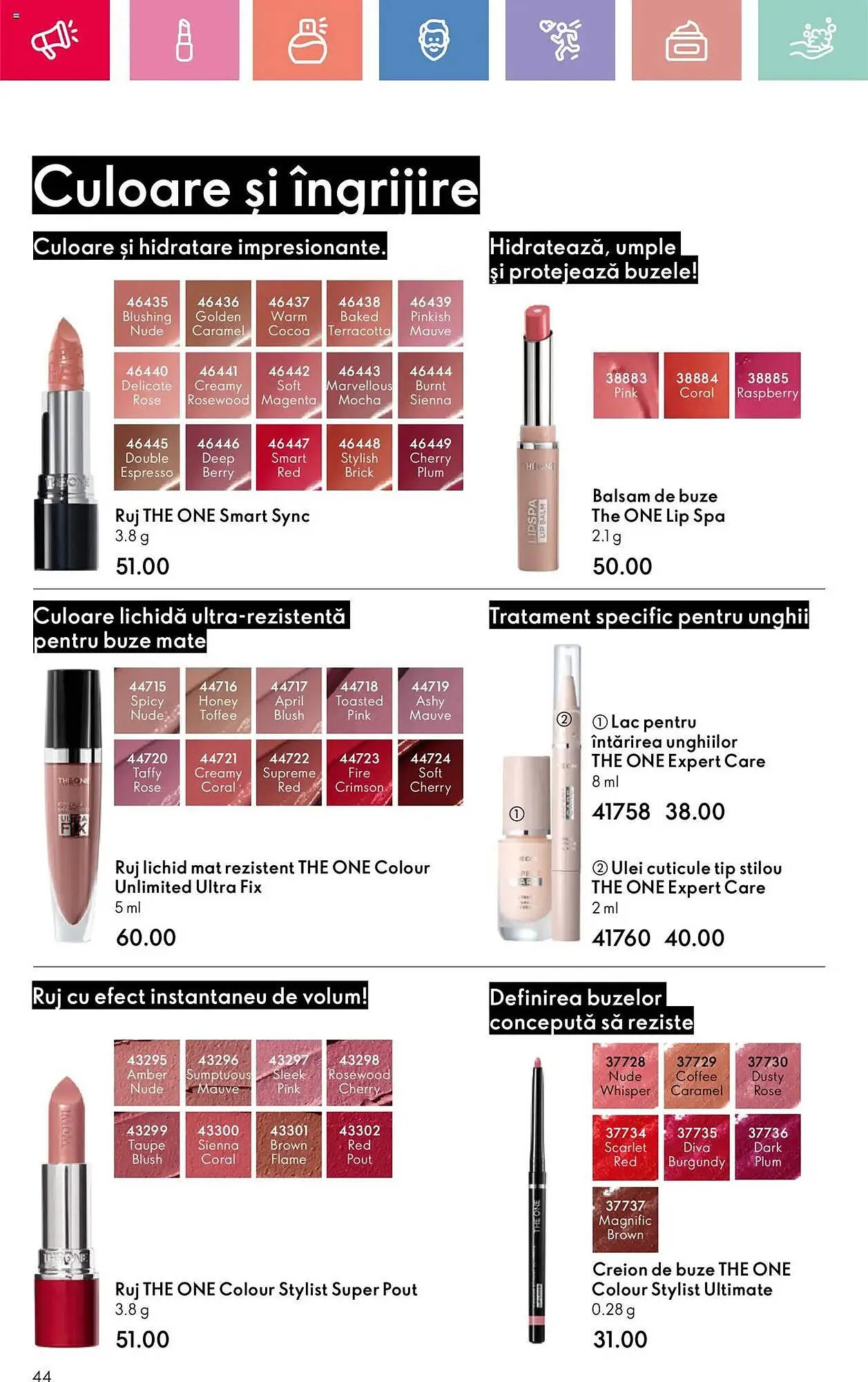 Catalog Catalog Oriflame de la 6 iulie până la 26 iulie 2025 - Revista Pagina 44