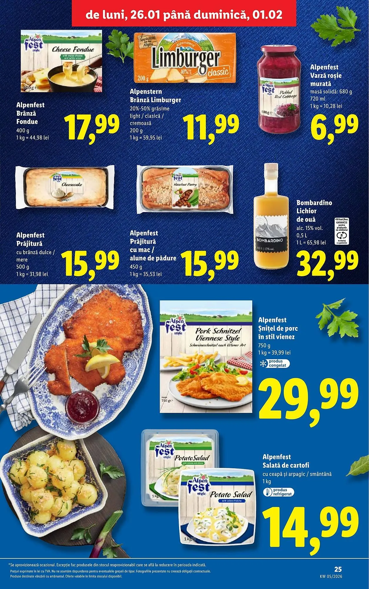 Catalog Catalog Lidl de la 26 ianuarie până la 1 februarie 2026 - Revista Pagina 25