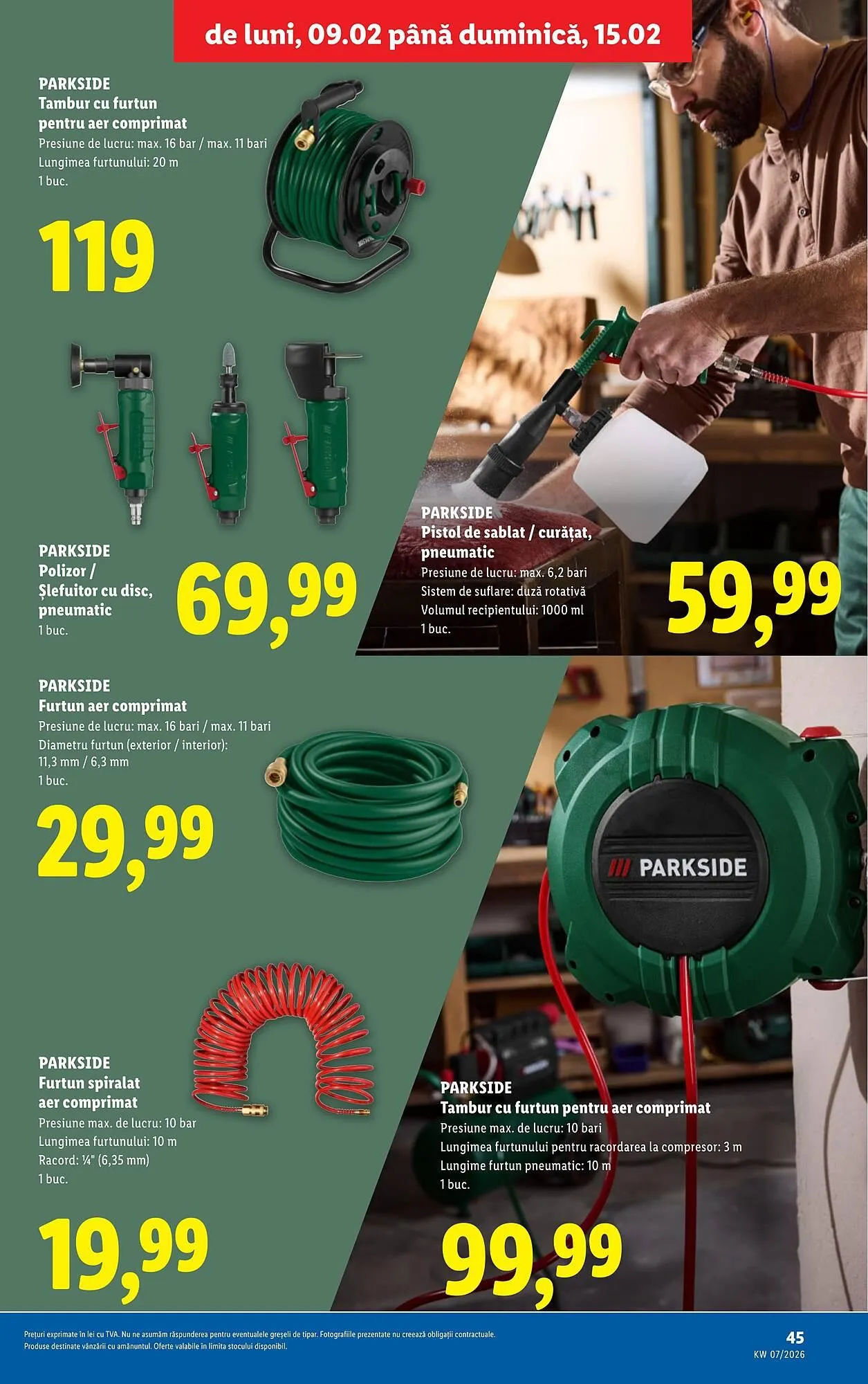 Catalog Catalog Lidl de la 9 februarie până la 15 februarie 2026 - Revista Pagina 45