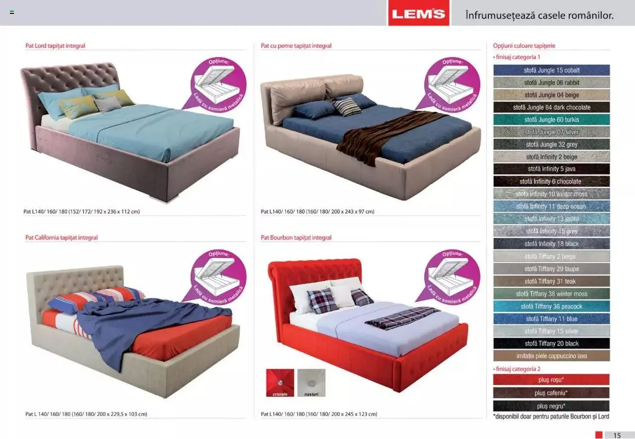 Catalog Lem’s catalog - Dormitor Box de la 1 septembrie până la 31 decembrie 2023 - Revista Pagina 15